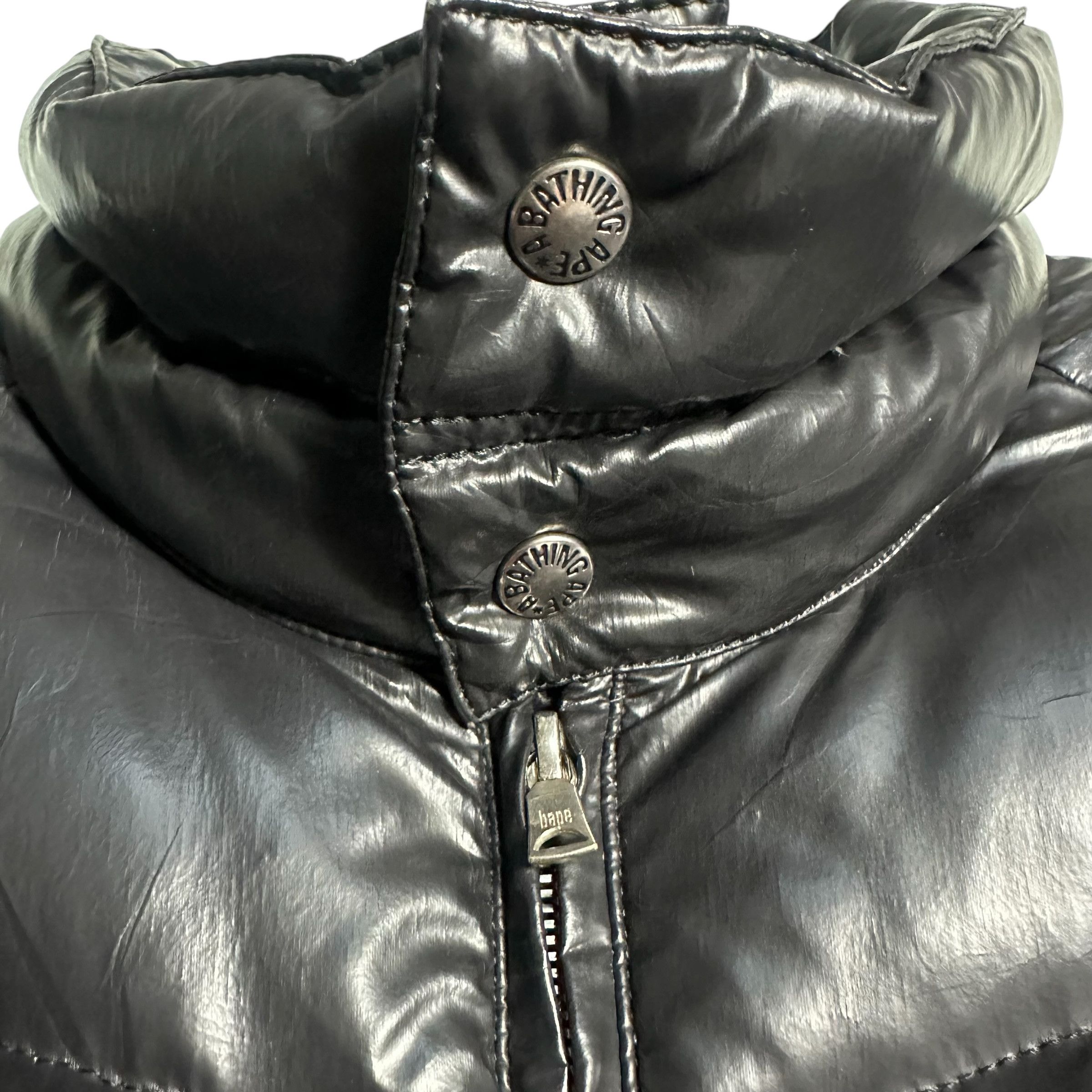 Bape 🔥RARE🔥BAPE A Bathing Ape Classic Puffer Bomber Jacket Size US L / EU 52-54 / 3 - 3 Thumbnail