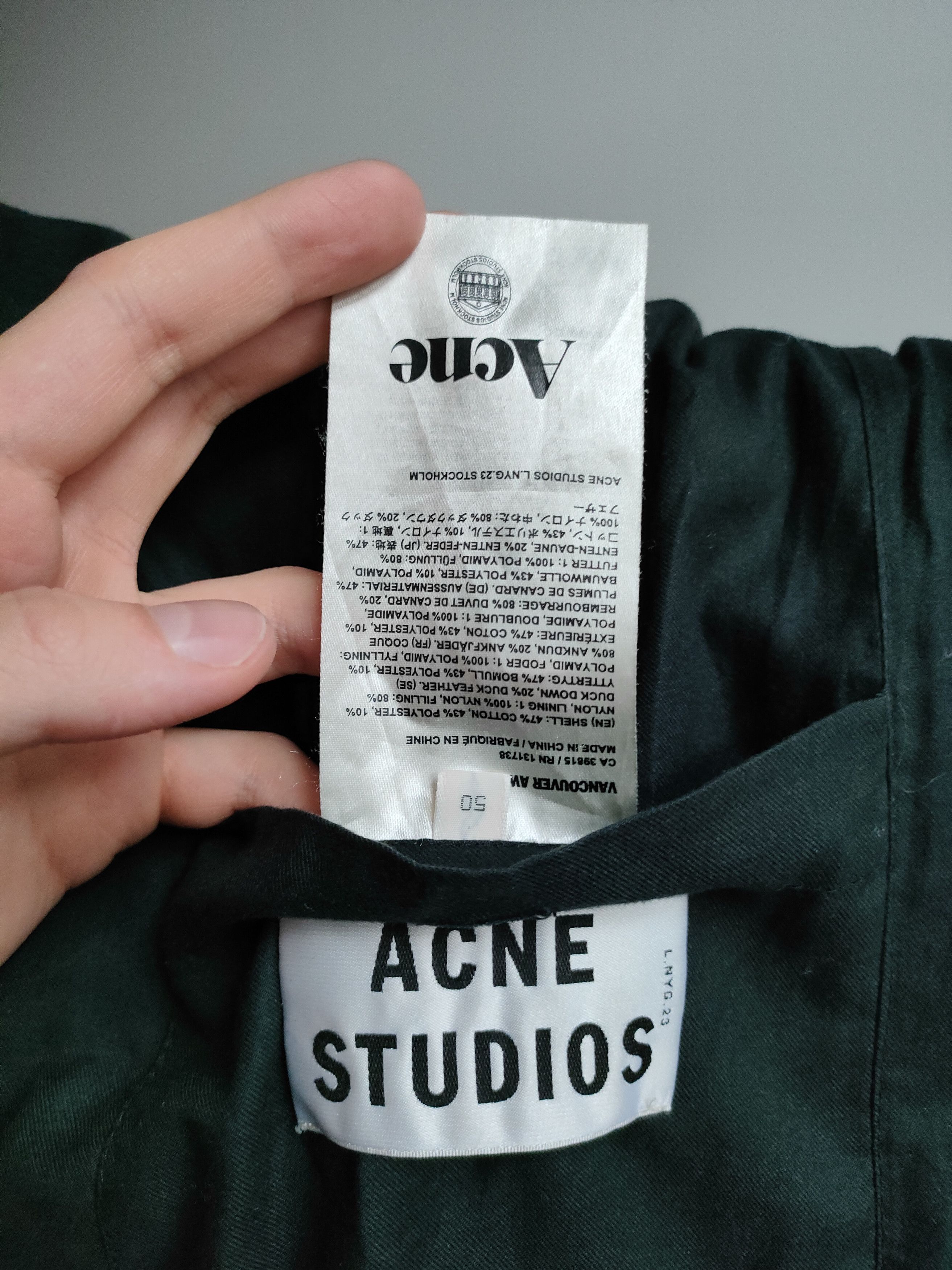 Acne Studios Acne Studios Vancouver AW13 Down Parka Jacket Size US M / EU 48-50 / 2 - 17 Thumbnail