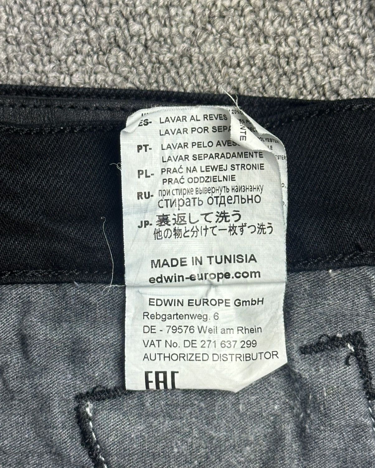 Edwin Edwin Universe Denim Size US 30 / EU 46 - 7 Thumbnail
