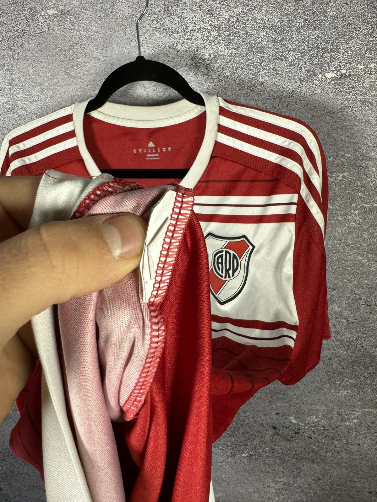 Adidas × Vintage Vintage River Plate 2016/17 Away Adidas Soccer Jersey Size US XL / EU 56 / 4 - 12 Thumbnail