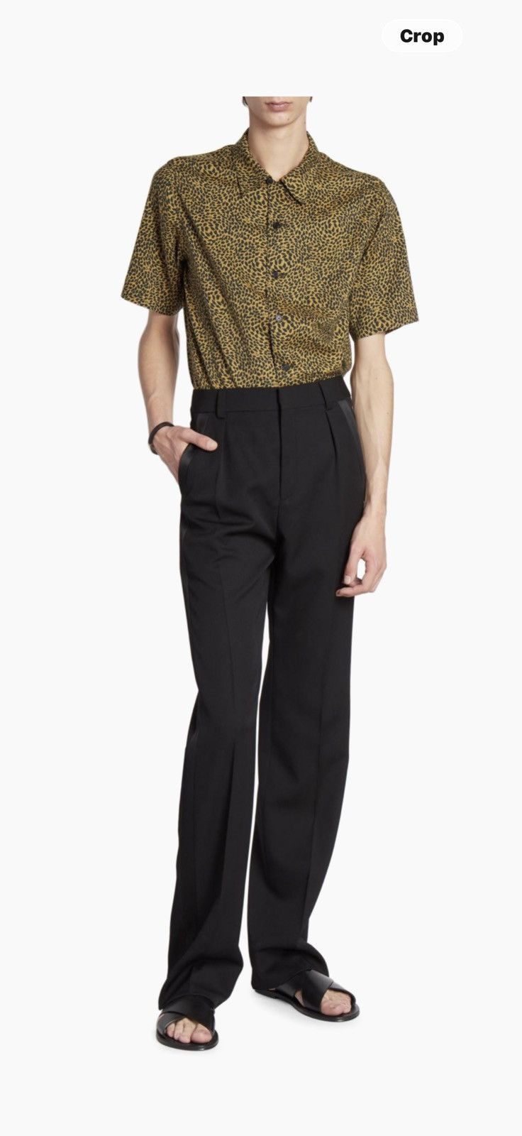 Saint laurent mens 2022 tuxedo dress pants. 52/36. $1650