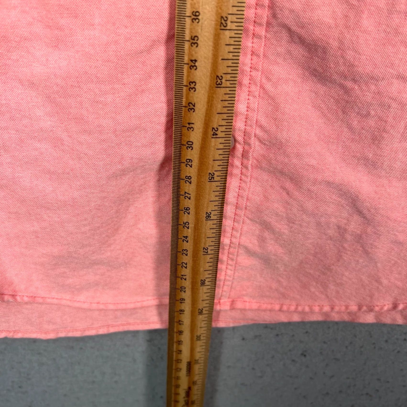 J.Crew J.CREW Button-Up Shirt Mens Medium 15-15.5 Pink 100% Cotton Solid Long Sleeve Collared Pocketed Casual Regular Fit, Size US M / EU 48-50 / 2 - 6 Thumbnail
