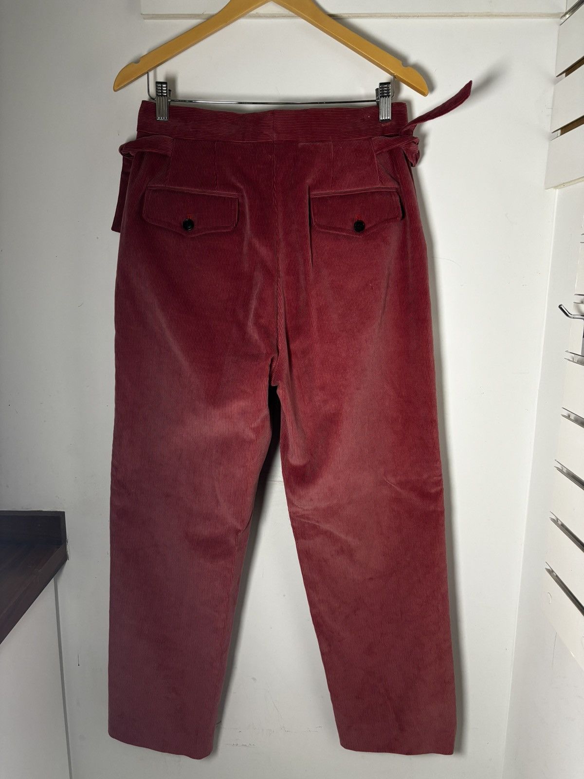 Bode Bode Pink Corduroy pants Size US 30 / EU 46 - 2 Thumbnail