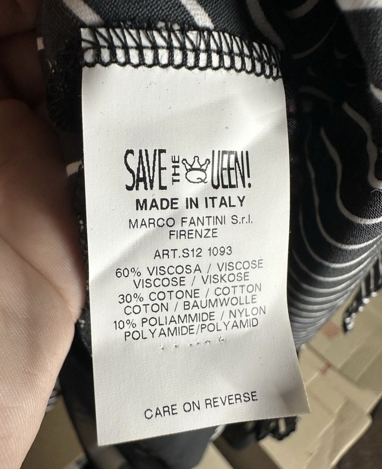 Other Save The Queen Women's Avantgard Y2K Ghotic Dress Shirt Size M / US 6-8 / IT 42-44 - 8 Thumbnail