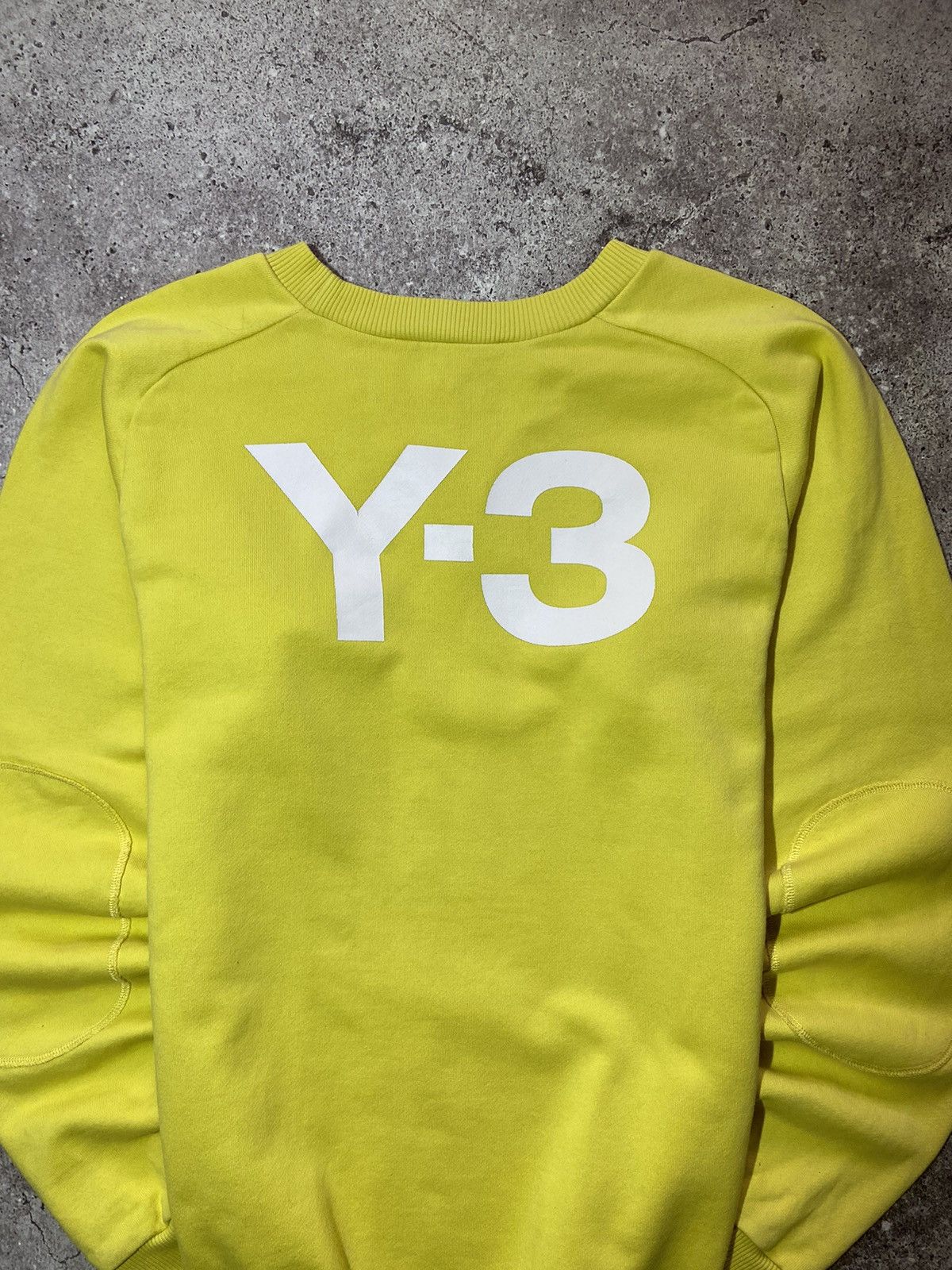 💥Y-3 Adidas & Yohji Jamamoto yellow rare sweatshirt‼️