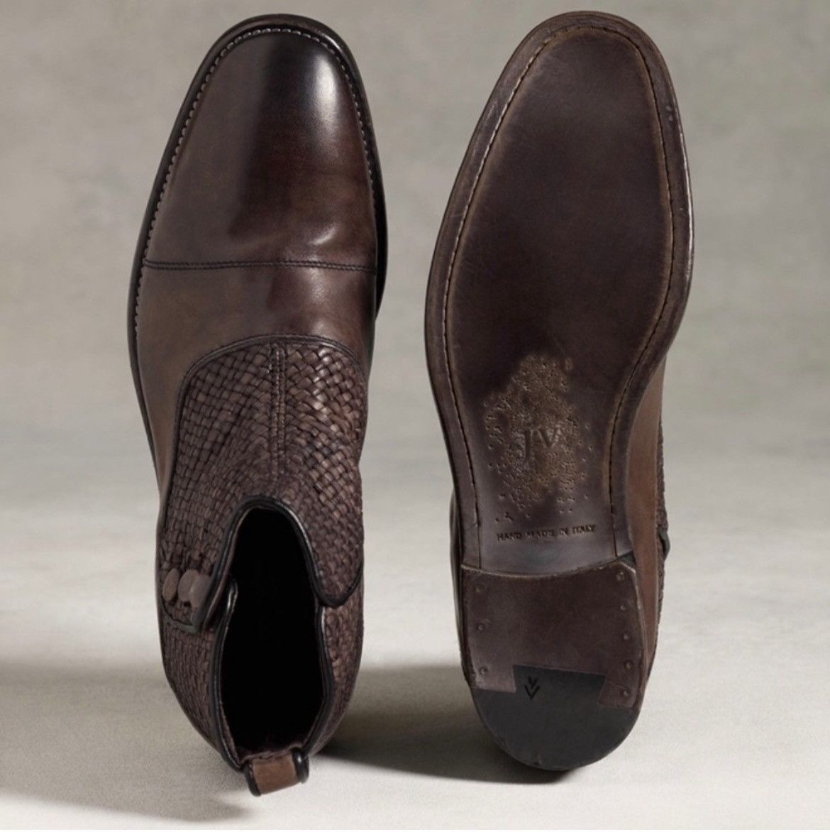 John Varvatos Summer Button Leather Boot. 9.5 Size US 9.5 / EU 42-43 - 5 Thumbnail