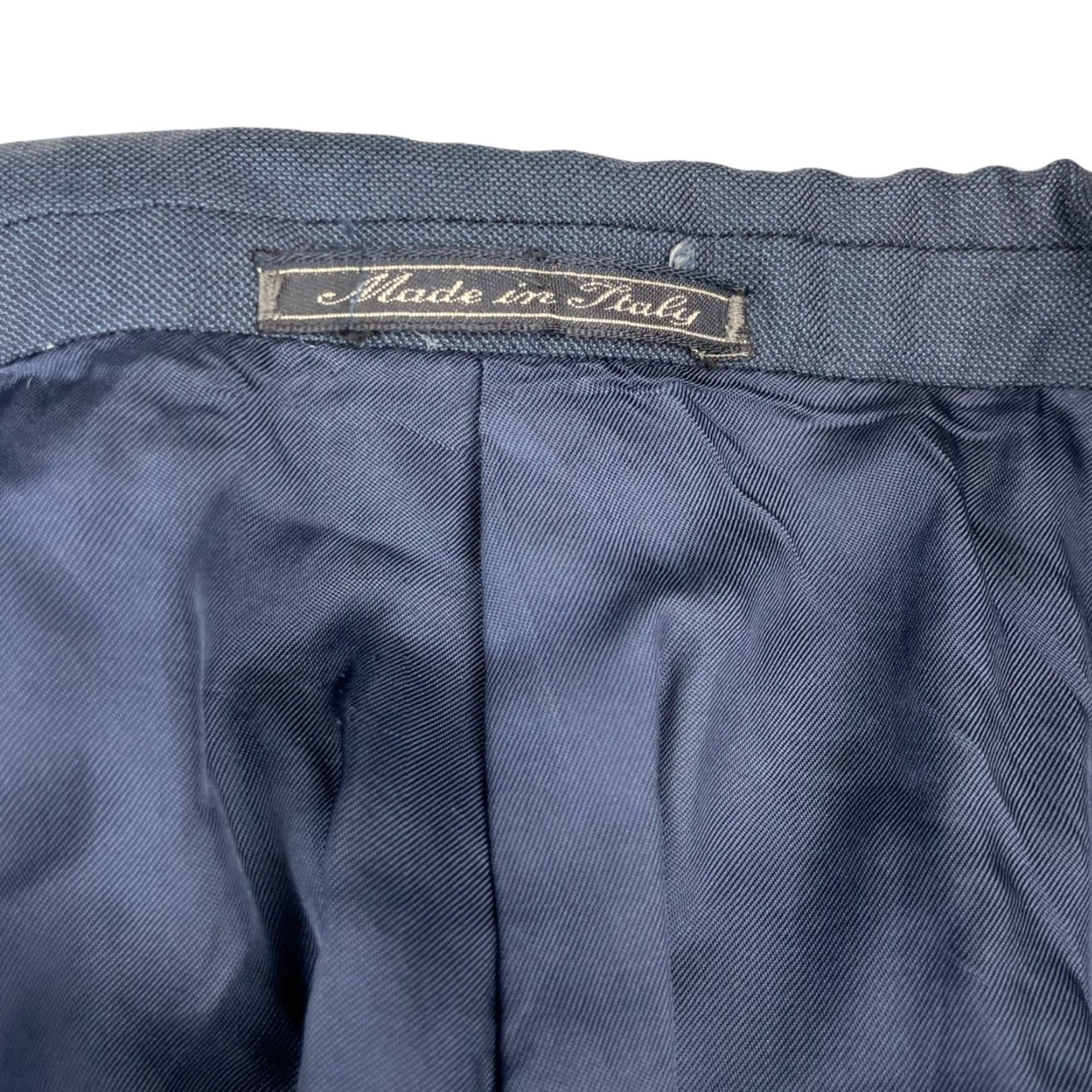 Corneliani Corneliani Blazer Jacket Navy Blue 3-Button Wool 46L US 56 EU Men RPM Notch Lapel Italy Viscose Lining Long Size 46R - 5 Thumbnail