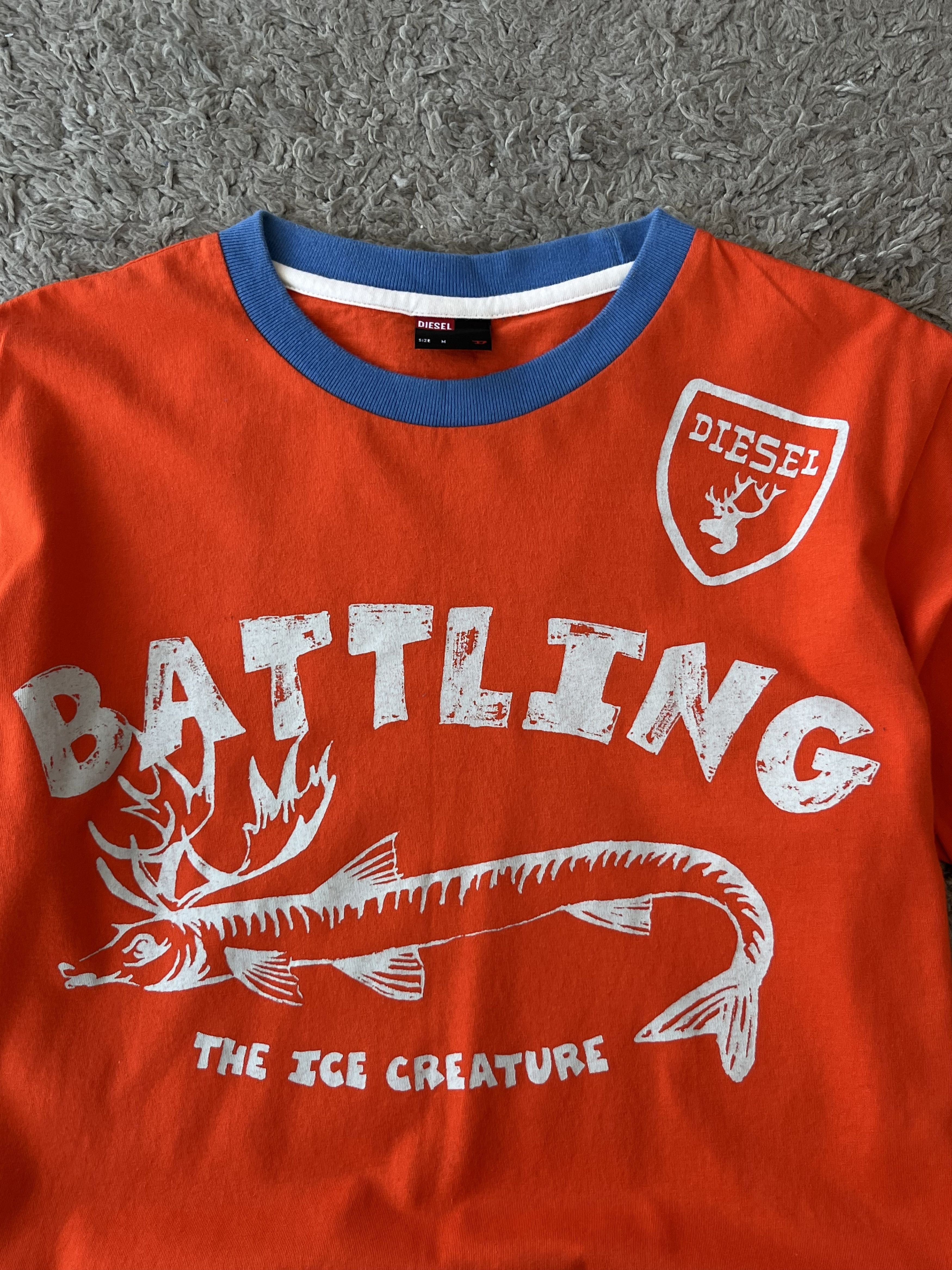 Diesel Vintage Tee Diesel BATTLING "The Ice Creature" Size US M / EU 48-50 / 2 - 6 Thumbnail