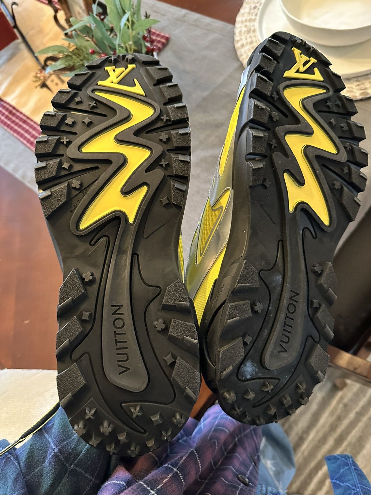 Louis Vuitton Louis Vuitton Tatic Sneakers - Yellow Size US 10 / EU 43 - 5 Thumbnail