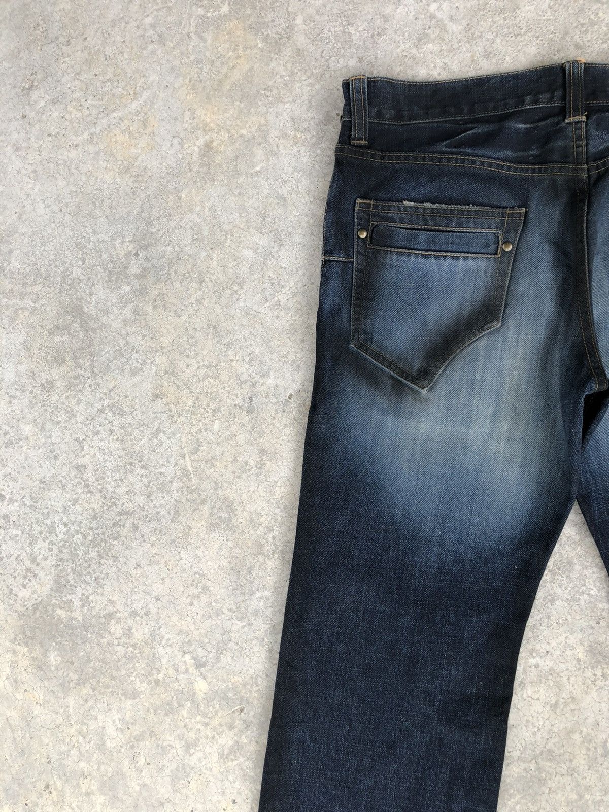 Le Grande Bleu (L.G.B.) Maniac Distressed Jeans Size US 33 - 9 Thumbnail
