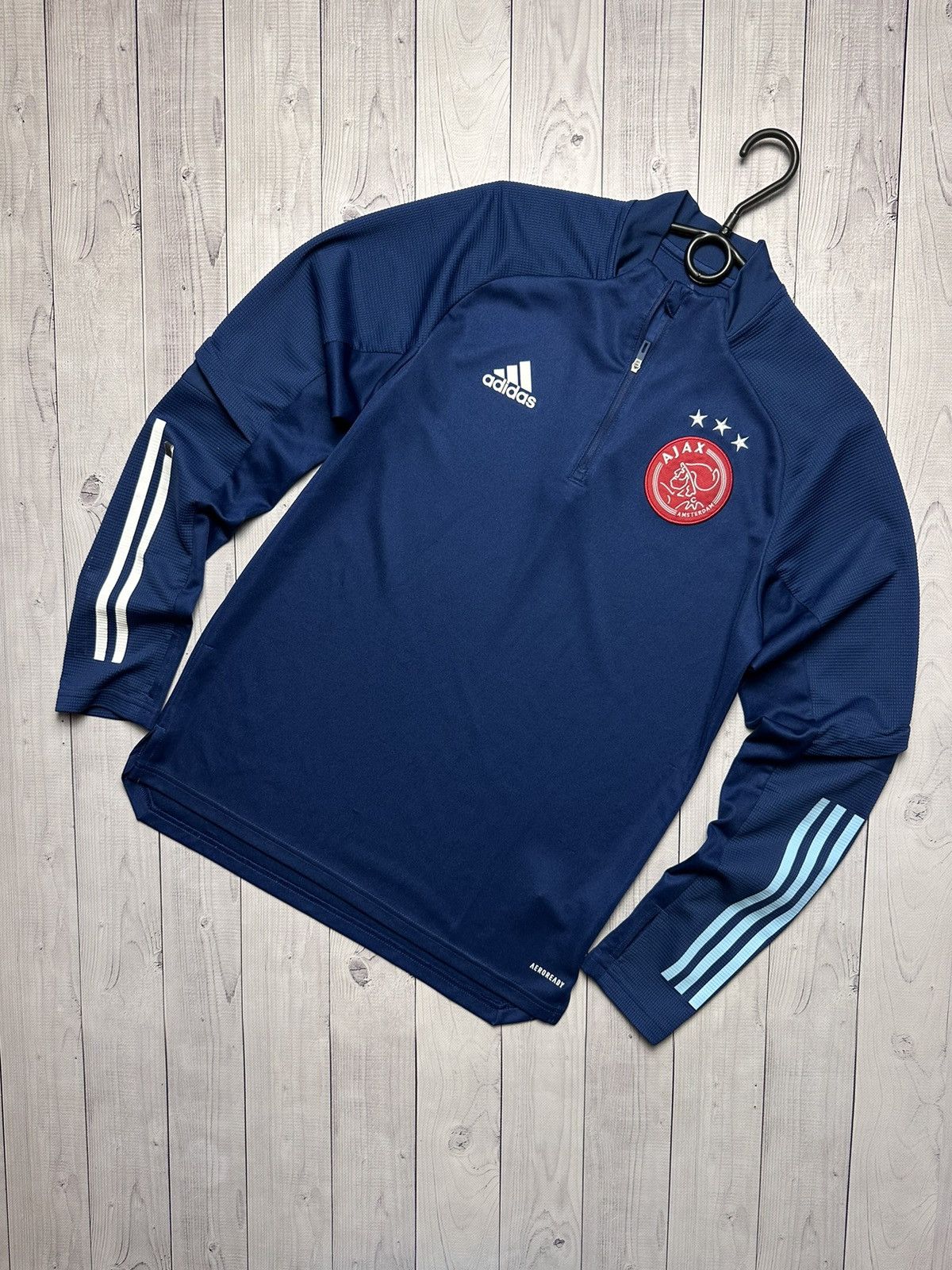 Vintage Adidas Ajax soccer sweatshirt size M Size US M / EU 48-50 / 2 - 1 Thumbnail
