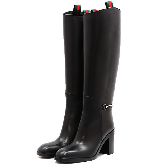 Gucci Gucci Gucci Leather Boots Leather Shoes DUTY FREE for USA Size ONE SIZE - 1 Thumbnail