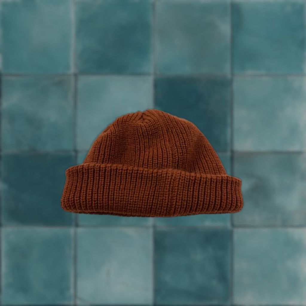 Logo 7 Dutch Bros Beanie Hat Unisex Brown Knitted Cuffed Logo Portland Oregon Hipster Beanie Size ONE SIZE - 1 Thumbnail