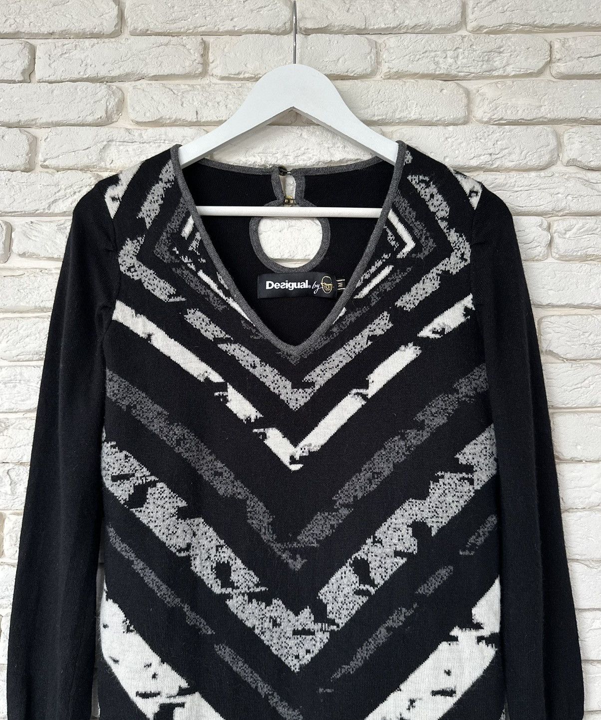 Desigual × Japanese Brand Desigual by Christian Lacroix Knit Sweater Cardigan Size M Size M / US 6-8 / IT 42-44 - 2 Thumbnail