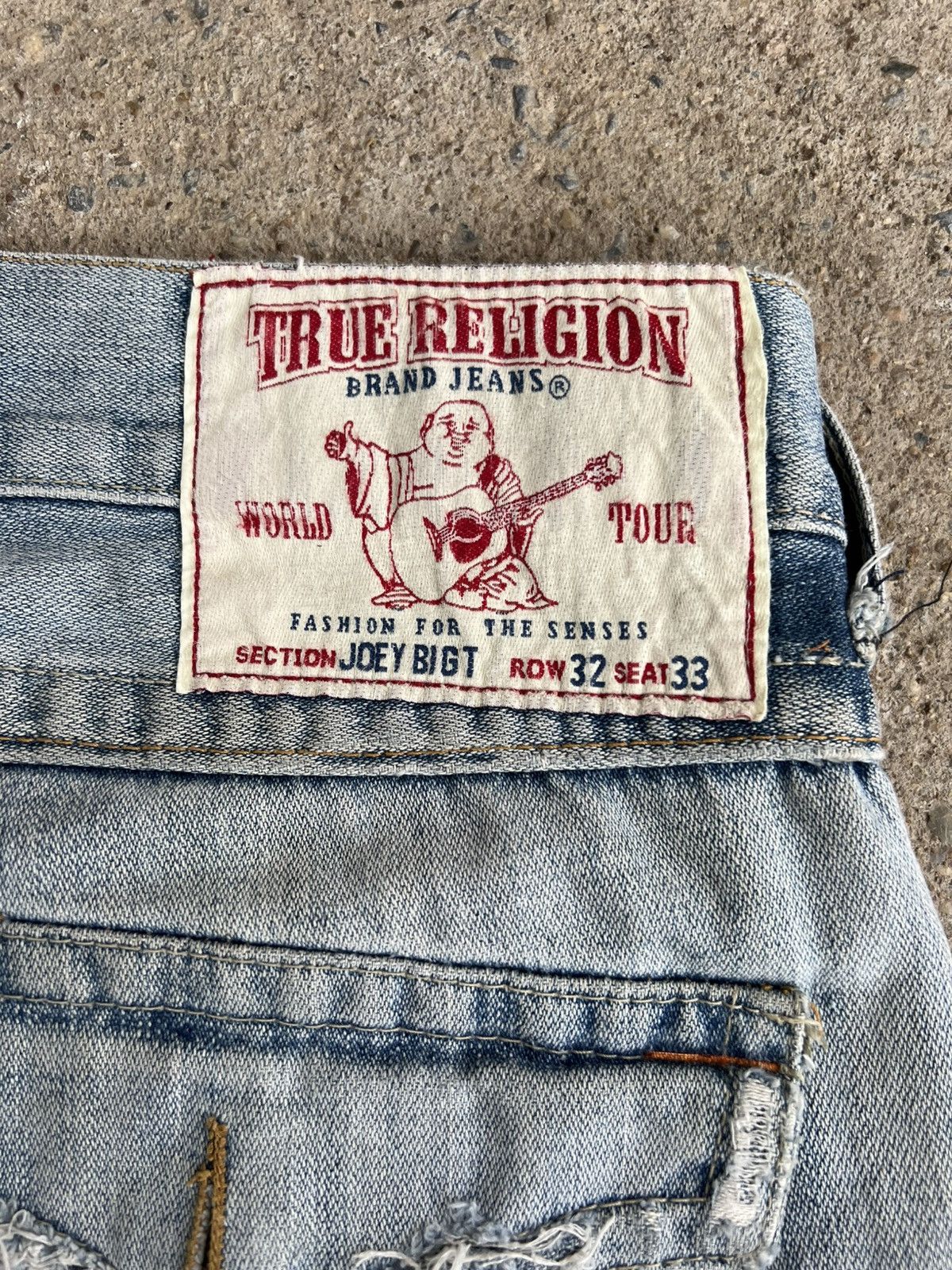 True Religion FLARED* VINTAGE TRUE RELIGION JEANS Size US 34 / EU 50 - 12 Thumbnail