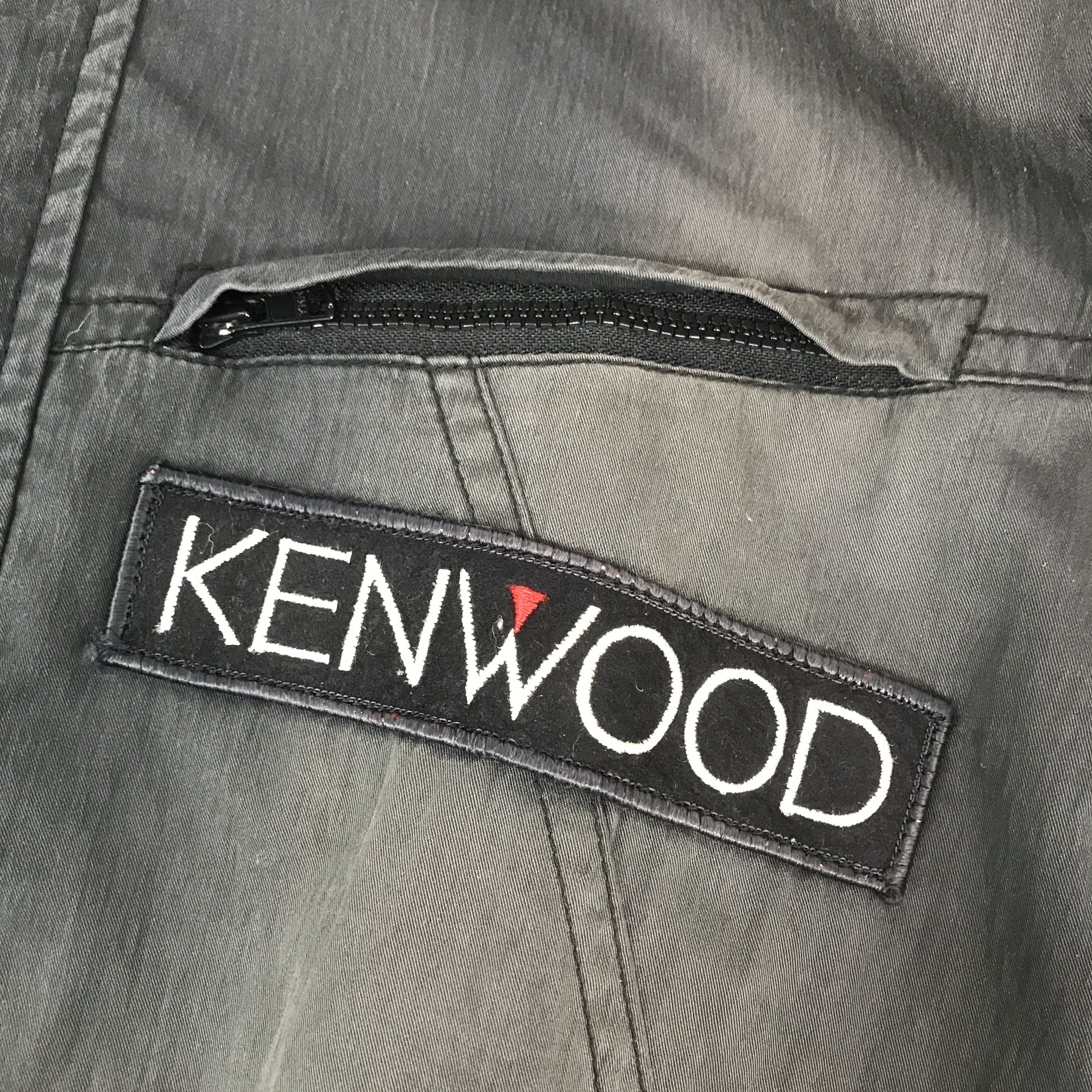 Japanese Brand Vintage Kenwood x Porche Racing black faded jacket K69B12 Size US L / EU 52-54 / 3 - 10 Thumbnail