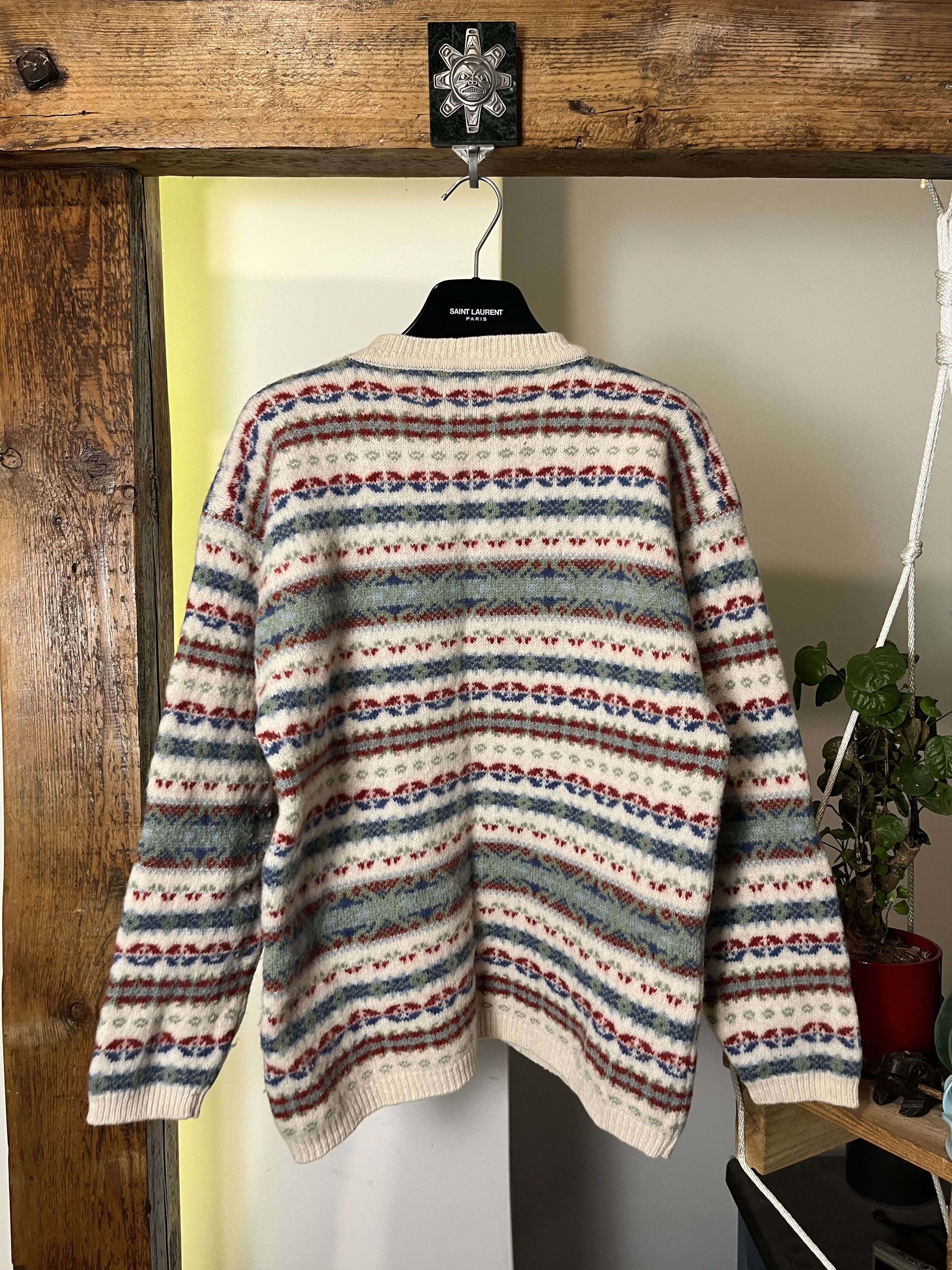 Vintage Vintage Cozy Scandinavian Wool Knitwear Granola Girl Size US L / EU 52-54 / 3 - 2 Thumbnail