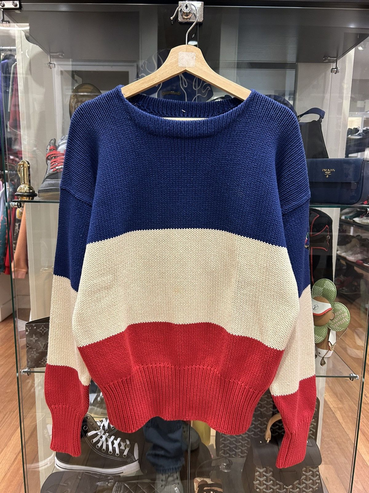 Polo Ralph Lauren Polo Ralph Lauren Tri Color Knit Sweater Size US M / EU 48-50 / 2 - 1 Thumbnail