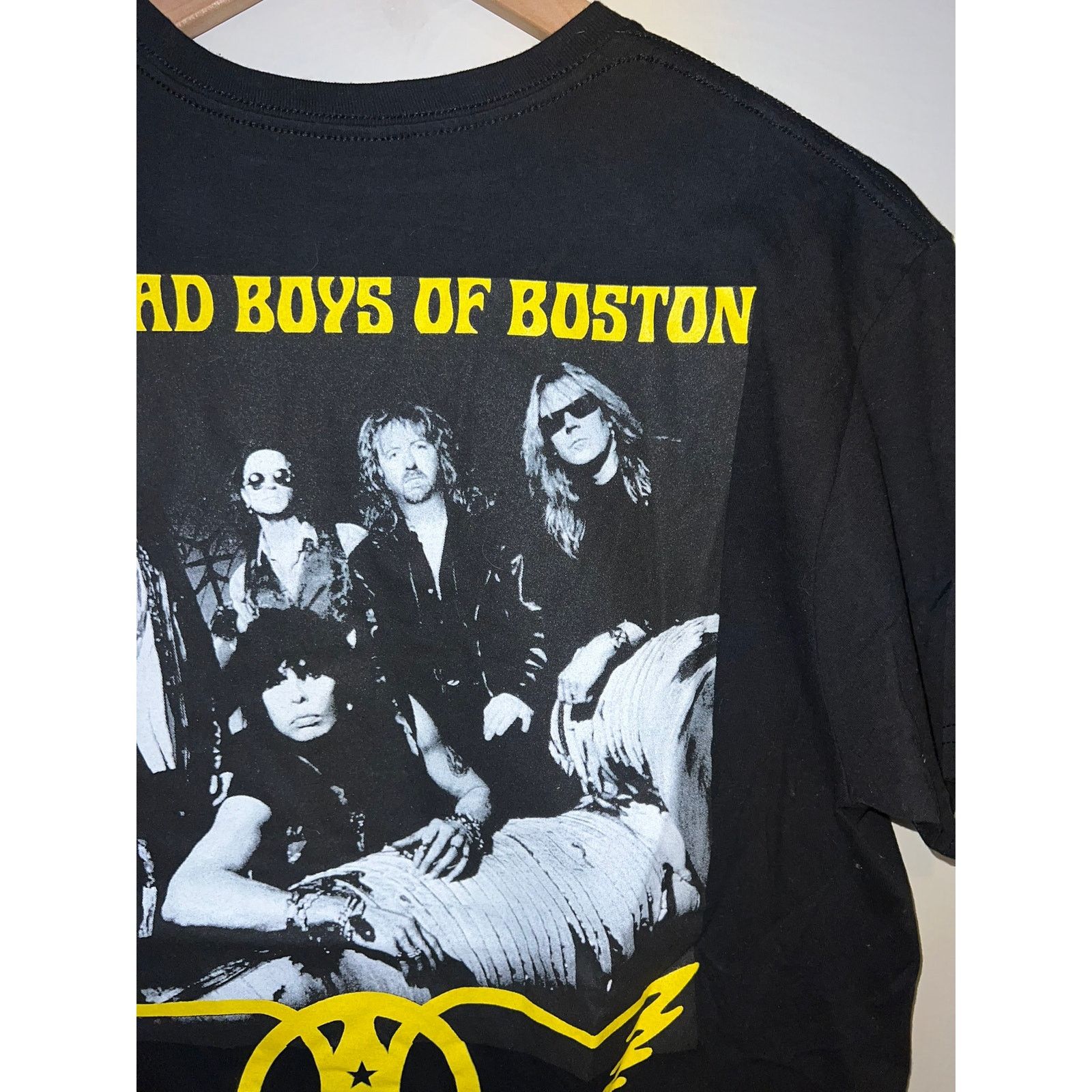 Aerosmith Aerosmith The Bad Boys Of Boston Shirt Black Band Tee M Top Size M / US 6-8 / IT 42-44 - 7 Thumbnail