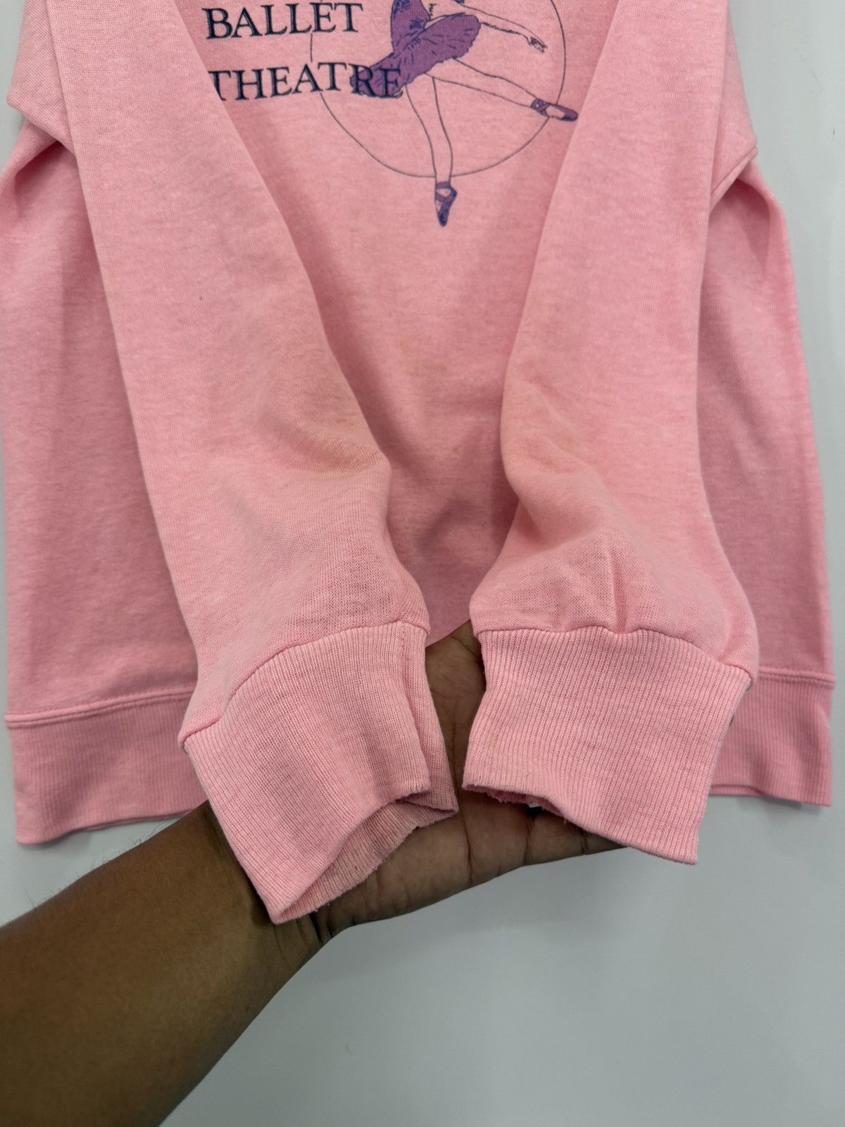 American Apparel American Ballet Theatre Ballerina Sweat Raglan 90s Aesthetic Size US S / EU 44-46 / 1 - 4 Thumbnail