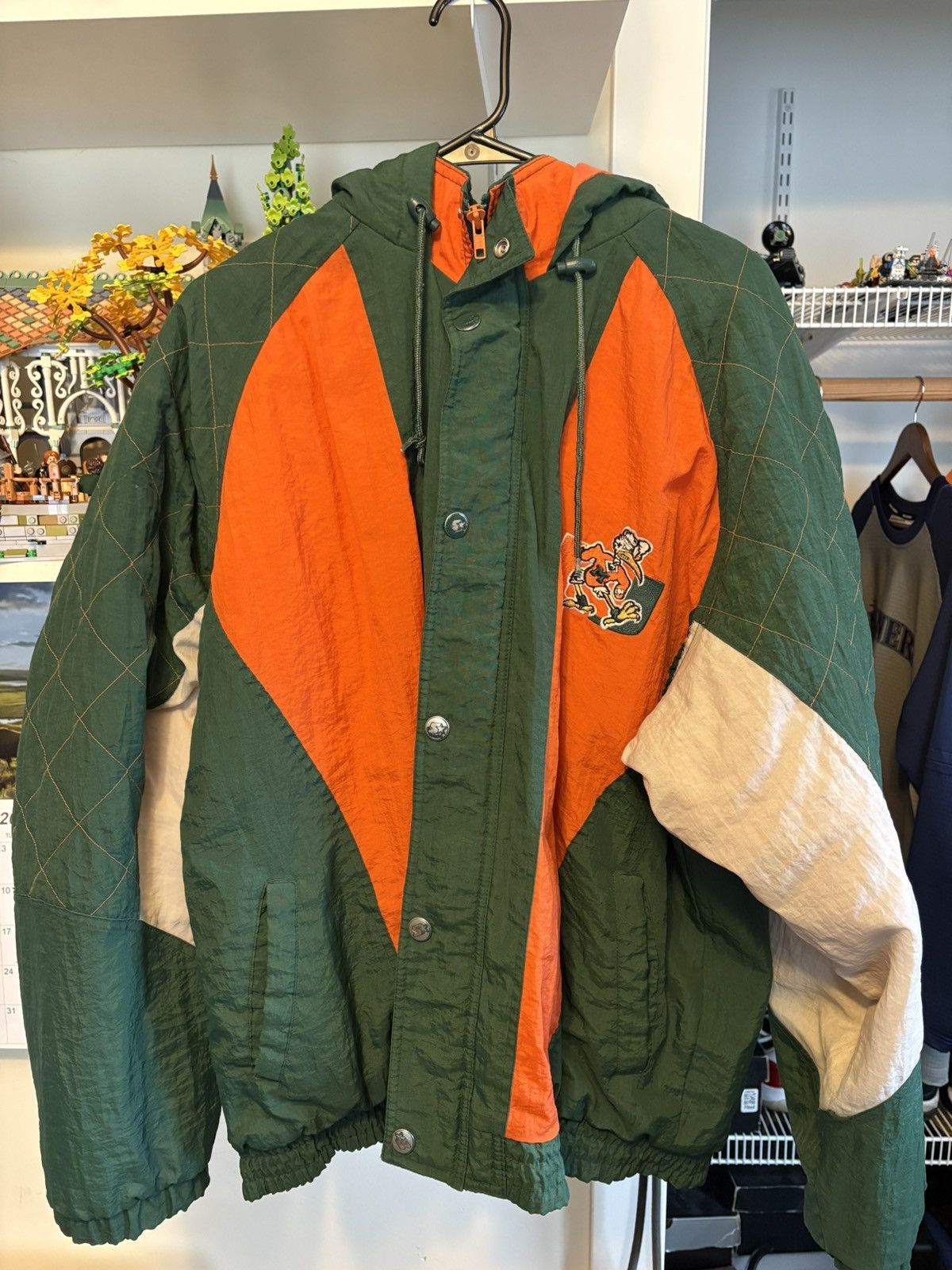 Starter Miami Hurricanes Starter jacket size large Size US L / EU 52-54 / 3 - 1 Thumbnail