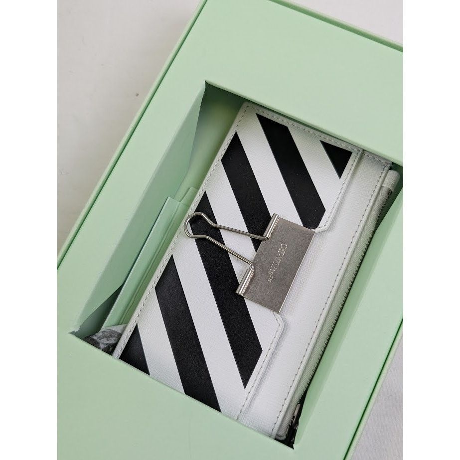 Off-White o1rshd1 Size: OS / Binder Card Case in White/Black Size ONE SIZE - 11 Thumbnail