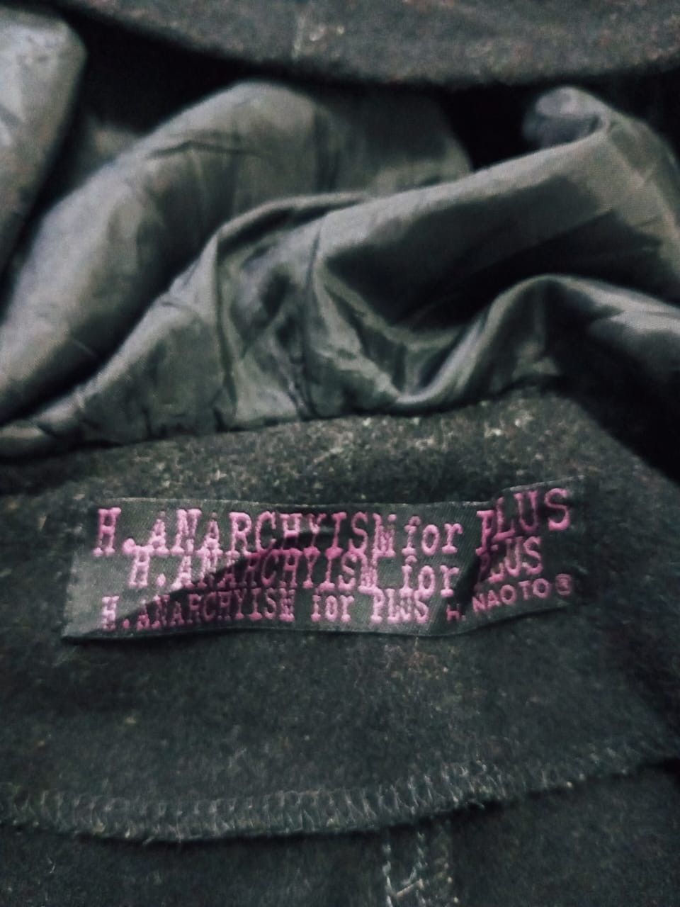 If Six Was Nine Hot Item 🔥 A01 H. Naoto Anarchyism Button Jacket Size S / US 4 / IT 40 - 4 Thumbnail