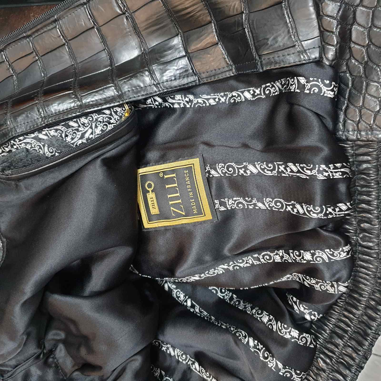 Zilli Zilli croco leather jscket Size US XXL / EU 58 / 5 - 11 Thumbnail
