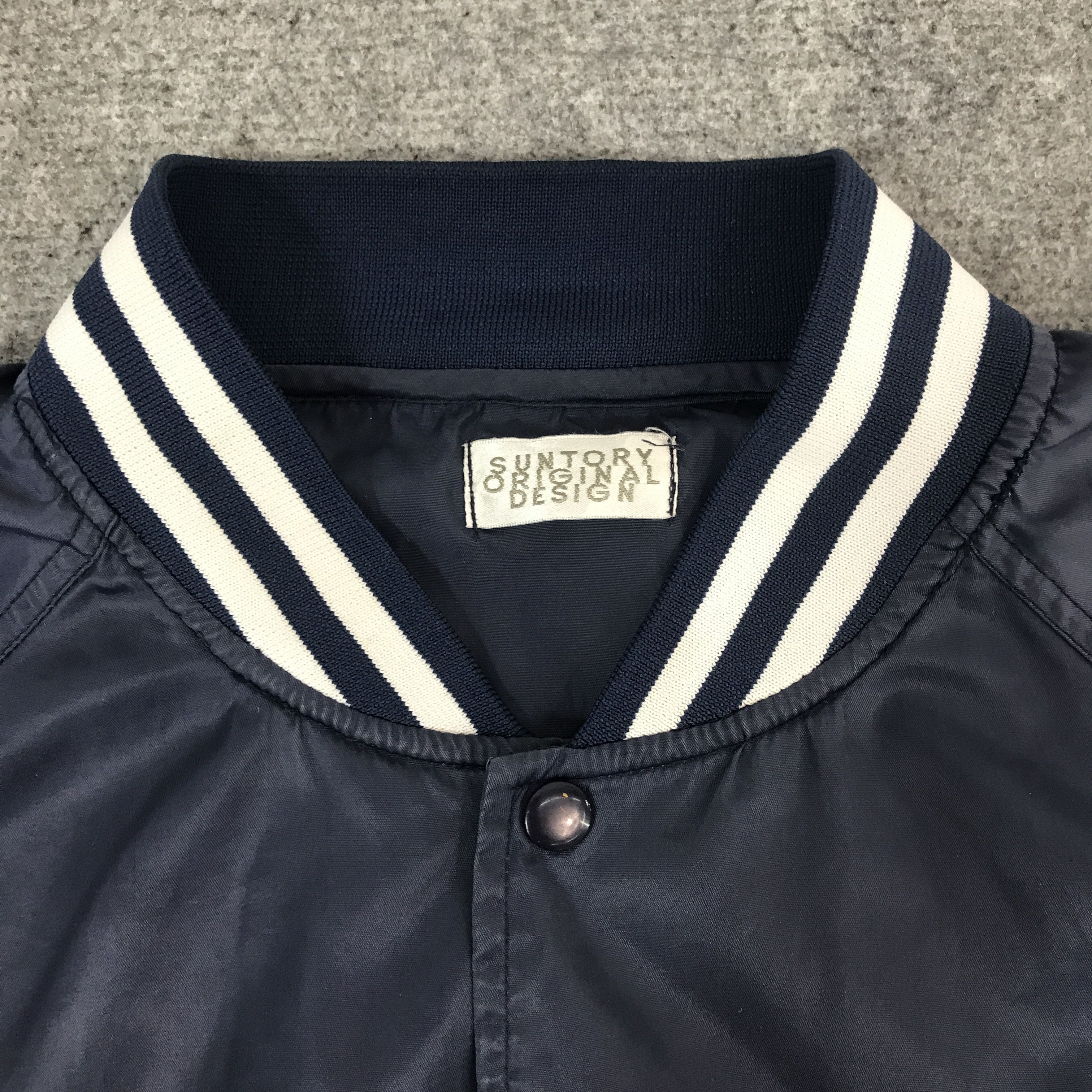 Japanese Brand Vtg suntory coffee boss snap button jacket Size US XL / EU 56 / 4 - 8 Thumbnail