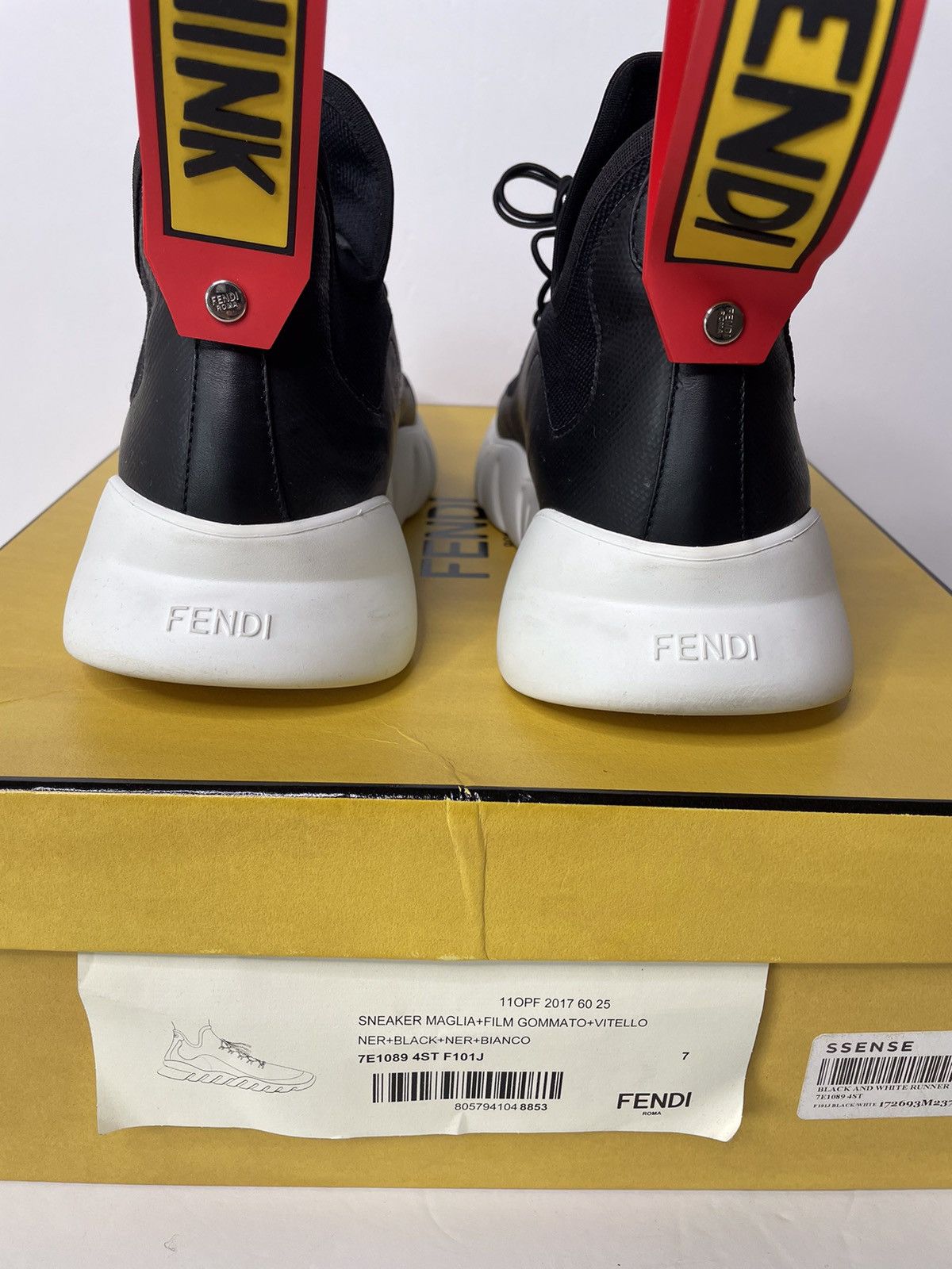 Fendi Fendi Sneakers Size US 7 / EU 40 - 8 Thumbnail