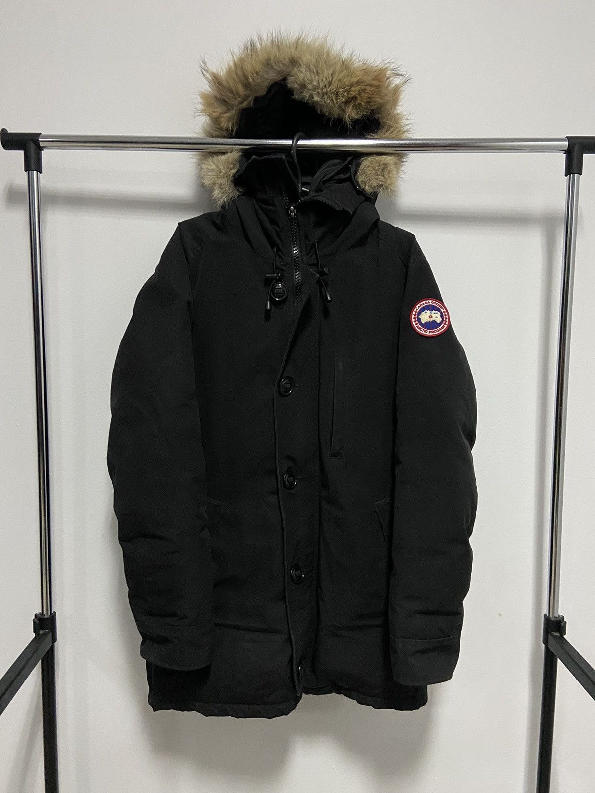 Canada Goose × Vintage Canada Goose chateau Parka Jacket Vintage Hooded Size US S / EU 44-46 / 1 - 1 Thumbnail