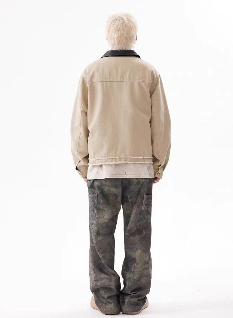 Designer × Japanese Brand × Vintage Vintage street washed and distressed camouflage jeans Size US 28 / EU 44 - 6 Thumbnail