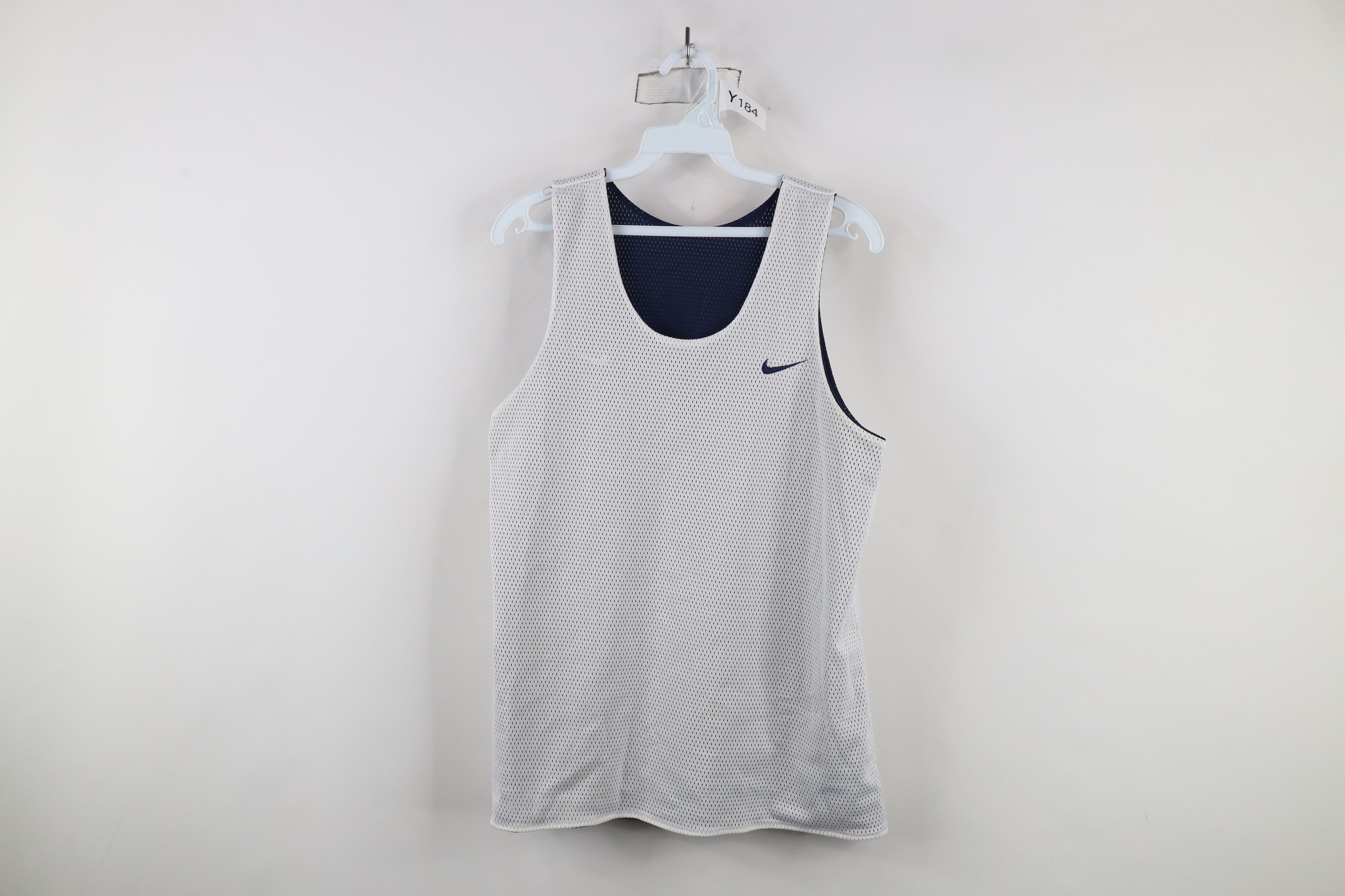 Nike × Vintage Vintage Nike Mini Swoosh Reversible Mesh Basketball Jersey Size US S / EU 44-46 / 1 - 1 Thumbnail