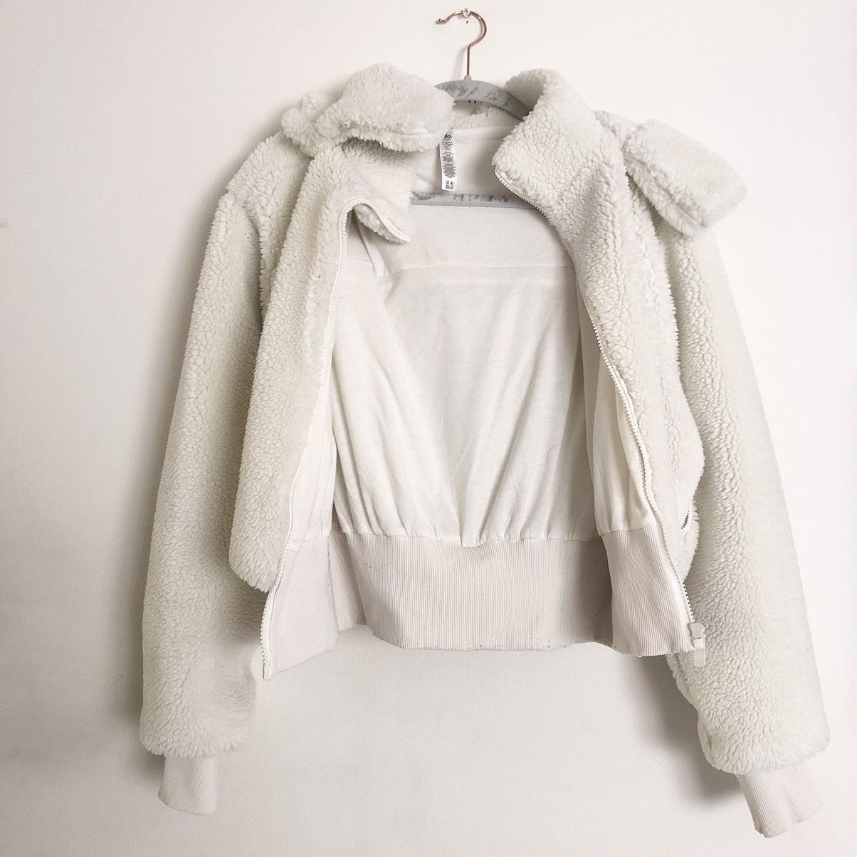 Alo Alo Yoga Alo Yoga Foxy Sherpa Jacket Ivory S Size S / US 4 / IT 40 - 5 Thumbnail