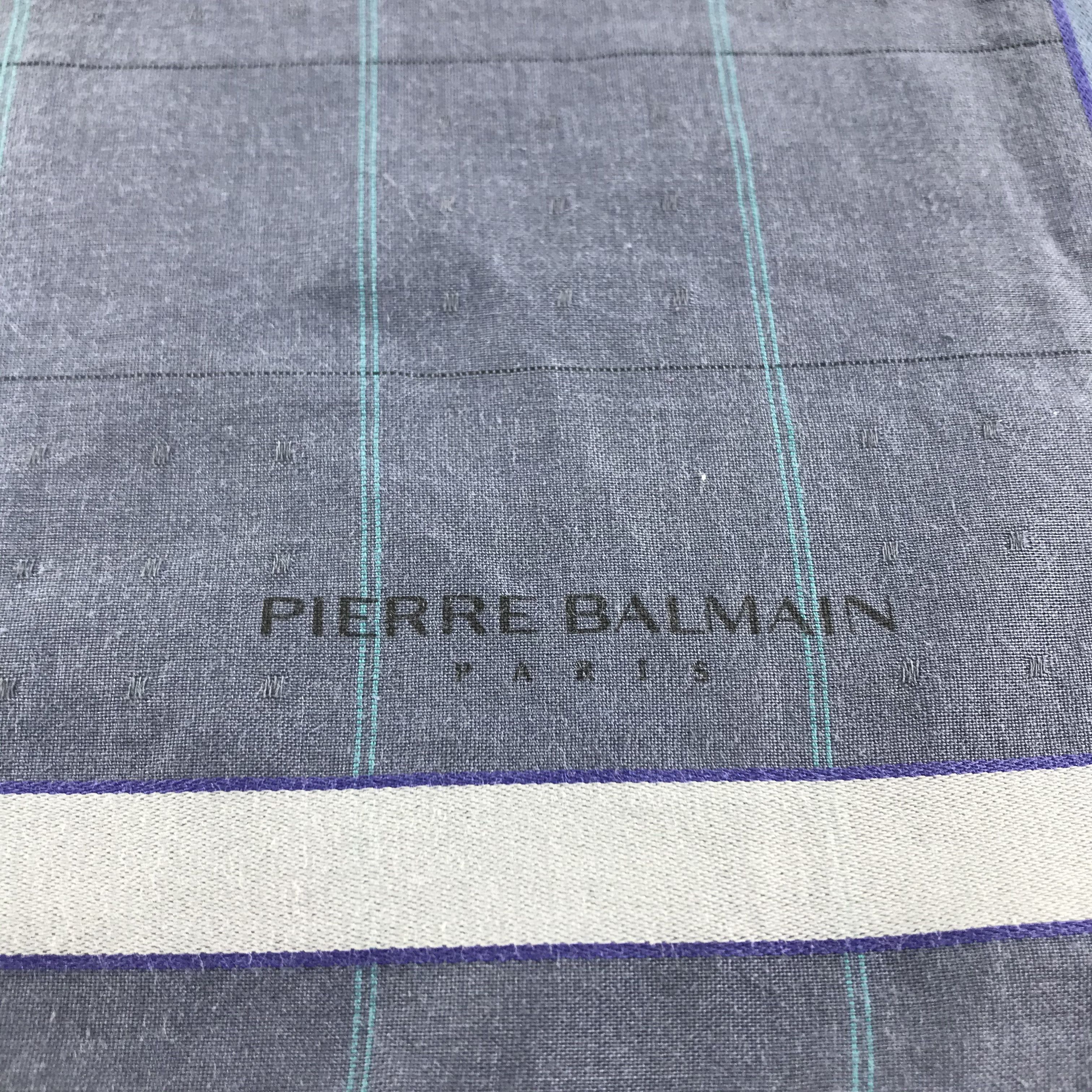 Pierre Balmain Pierre Balmain Handkerchief Neckerchief Bandana H63 Size ONE SIZE - 4 Thumbnail