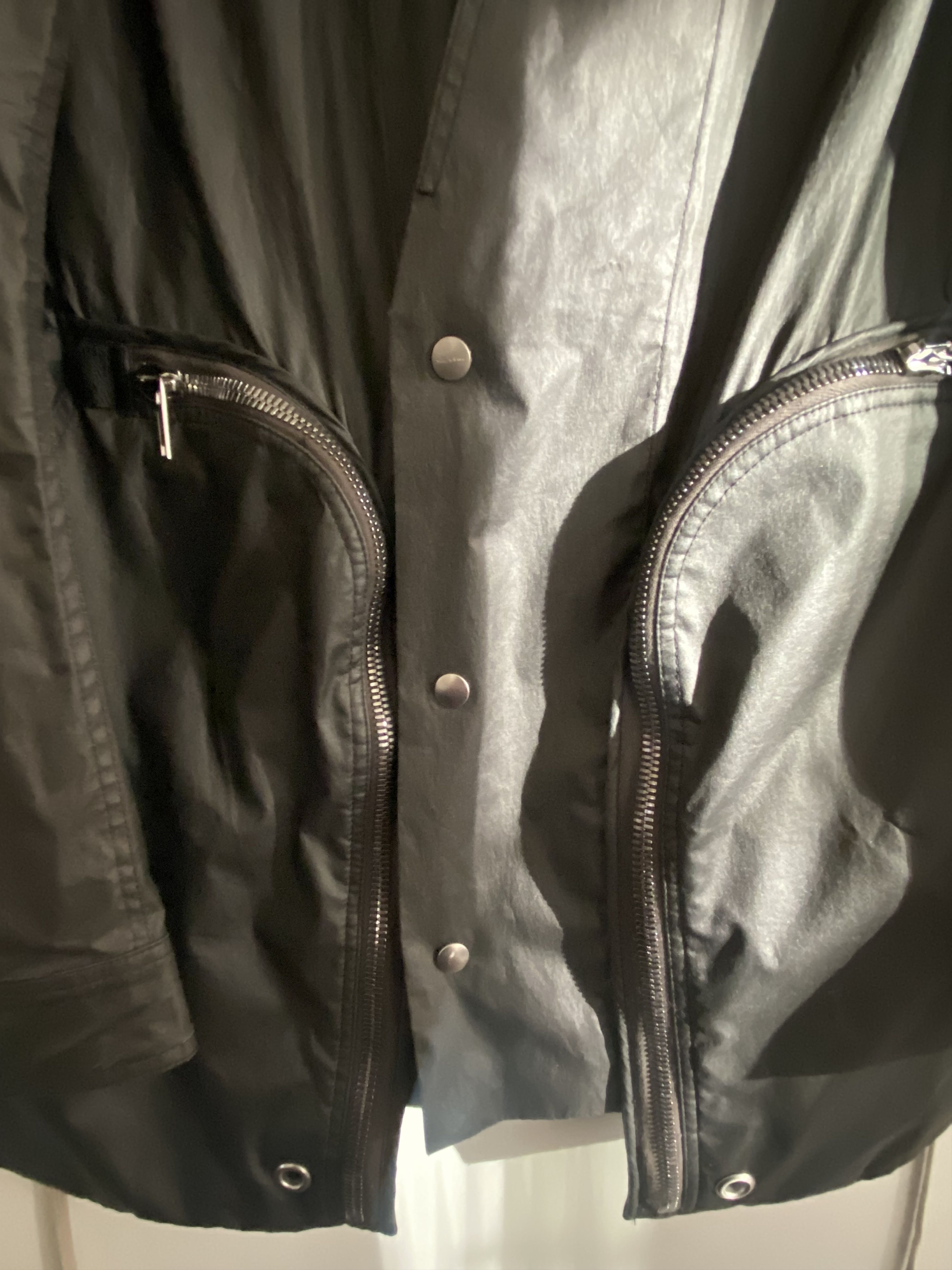Rick Owens Tecuatl Waxed Cotton Bauhaus Jacket Size US M / EU 48-50 / 2 - 3 Thumbnail