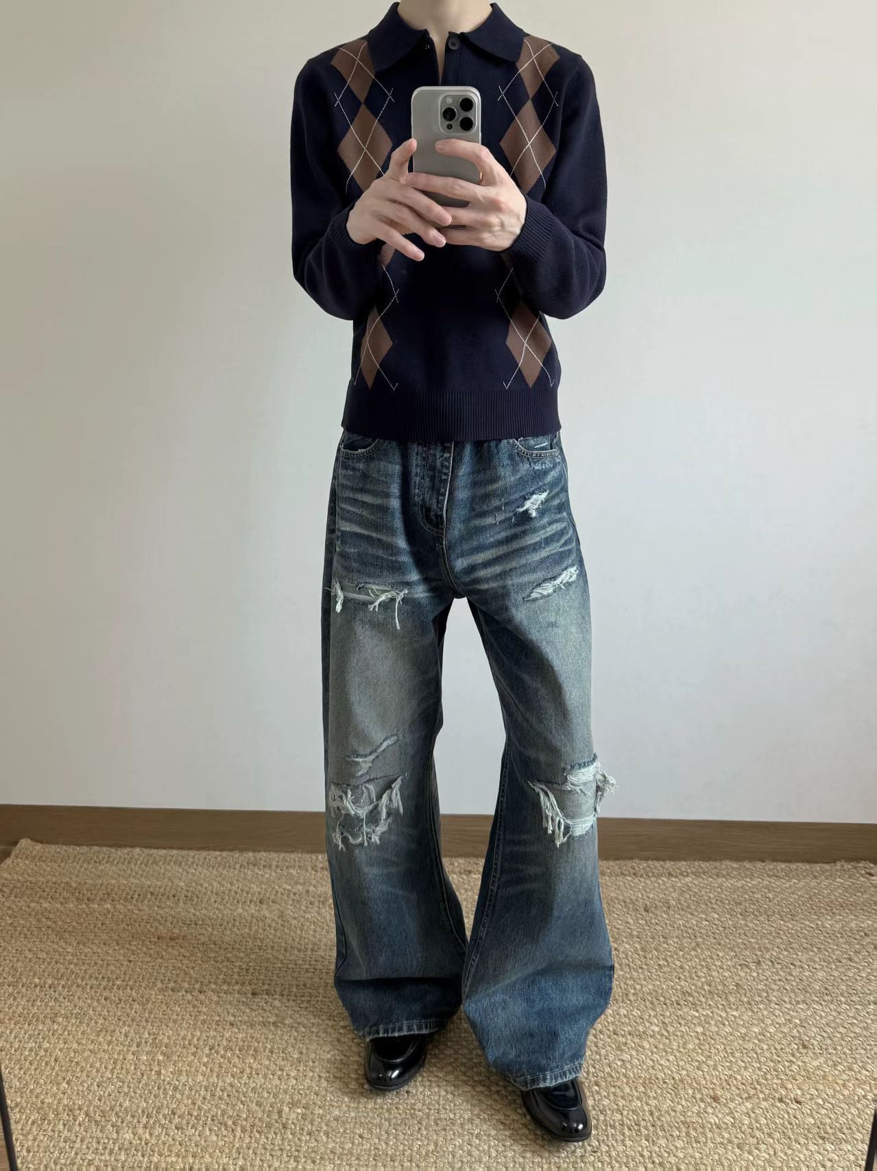 Other Loose-fitting ripped jeans Size US 30 / EU 46 - 1 Thumbnail