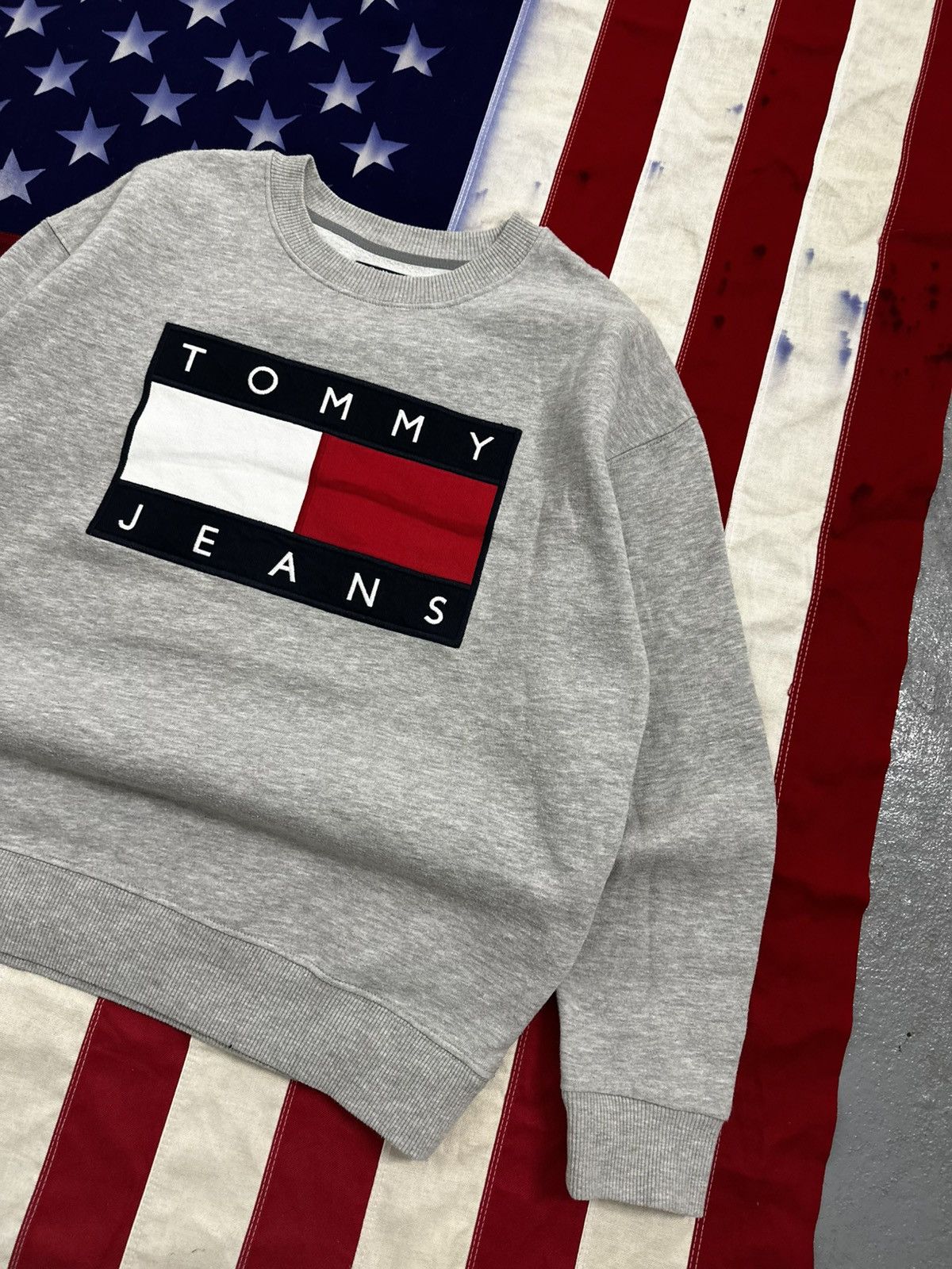 Tommy Hilfiger sweatshirt Tommy Hilfiger big logo Size US S / EU 44-46 / 1 - 4 Thumbnail