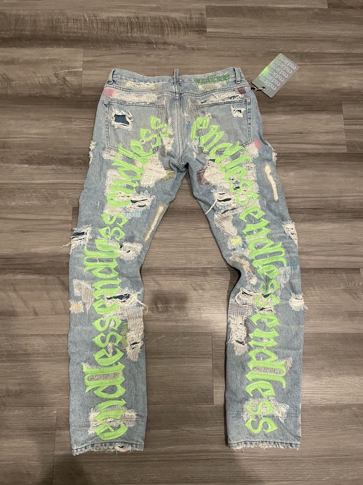 Vlone Endless denim vlone denim | Grailed