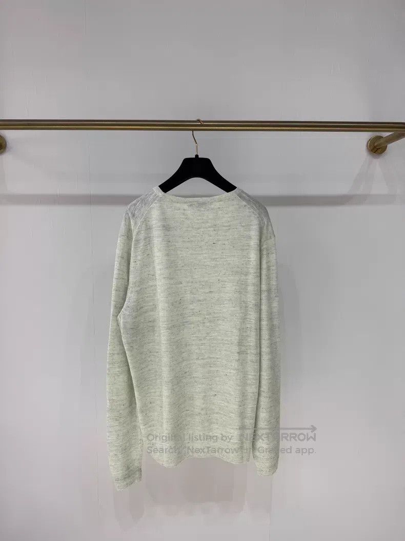 Loro Piana Loro Piana Silk Linen Ribbed Round Neck Wool Blended Knit Size US M / EU 48-50 / 2 - 6 Thumbnail