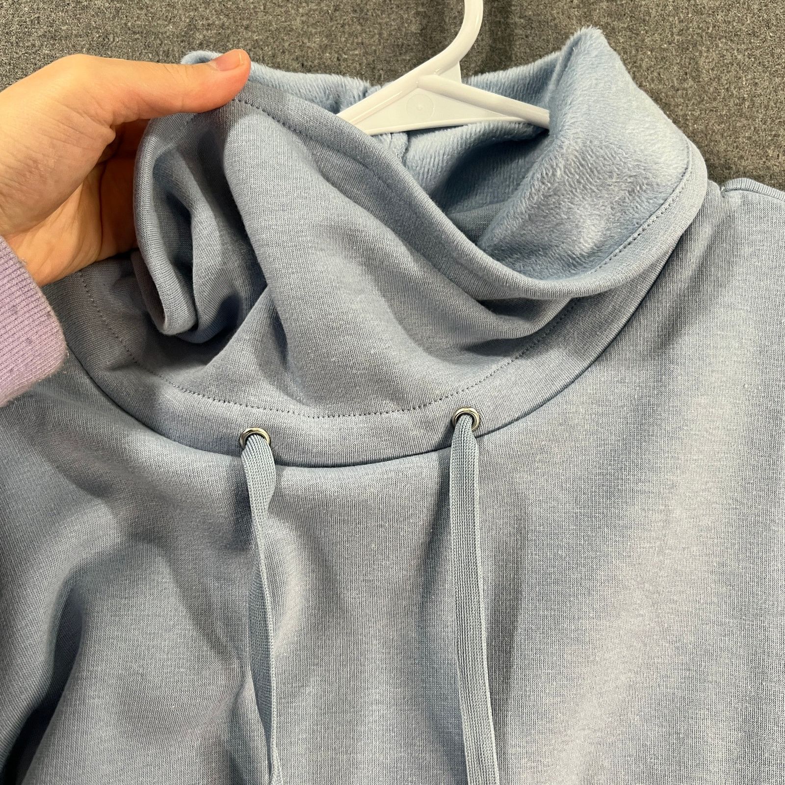 Denim & Co. Denim & Co. Active Lush-Lined Cowl-Neck Sweatshir Size S / US 4 / IT 40 - 4 Thumbnail