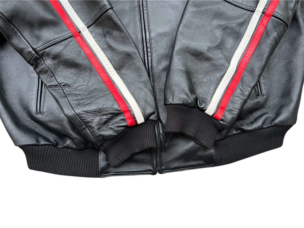 Pelle Pelle × Vintage Pelle Pelle Soda Club Marc Buchanan Leather Jacket 2000s Size US XXL / EU 58 / 5 - 6 Thumbnail
