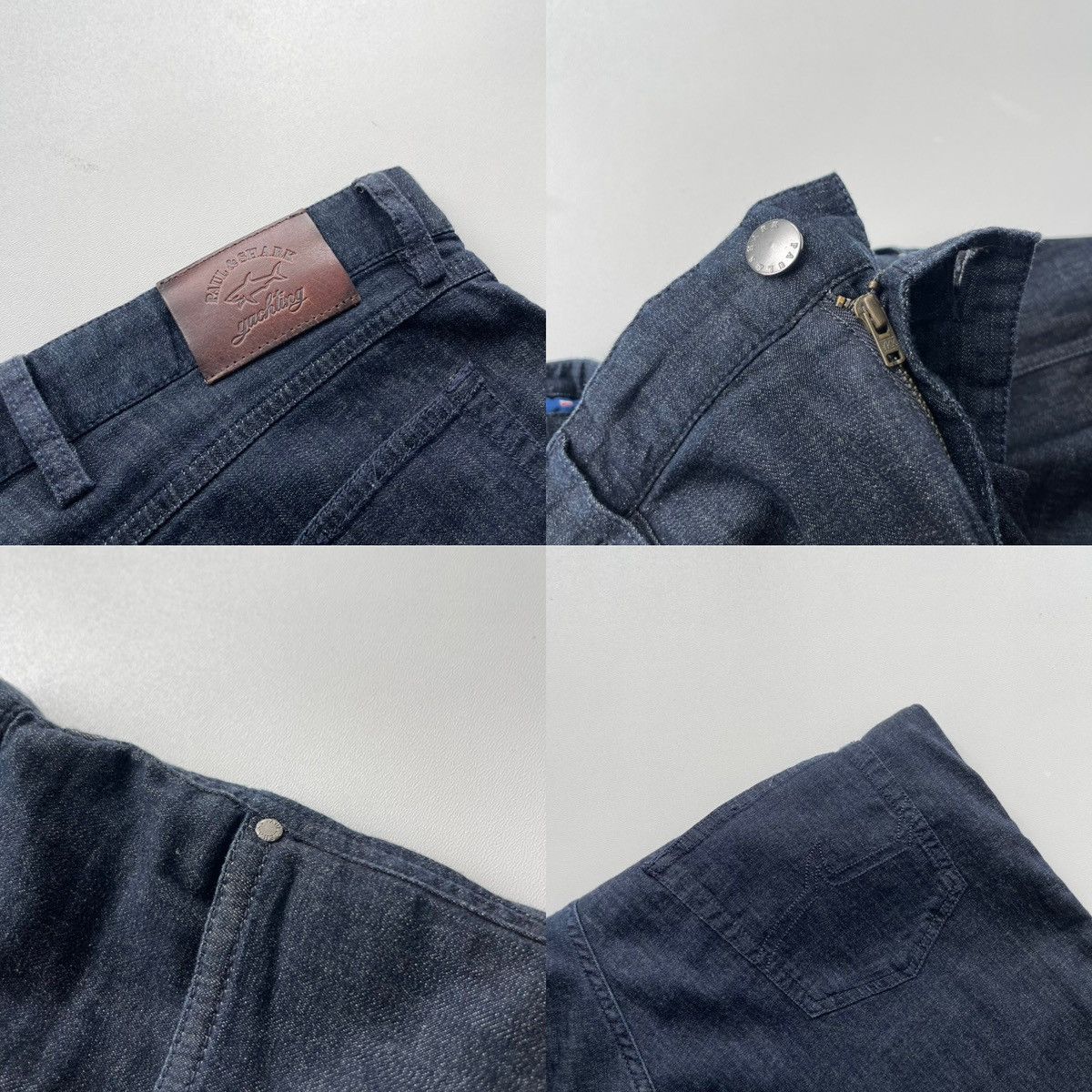Paul & Shark Paul & Shark Denim Cotton Straight Light Jeans Navy Size US 36 / EU 52 - 5 Thumbnail