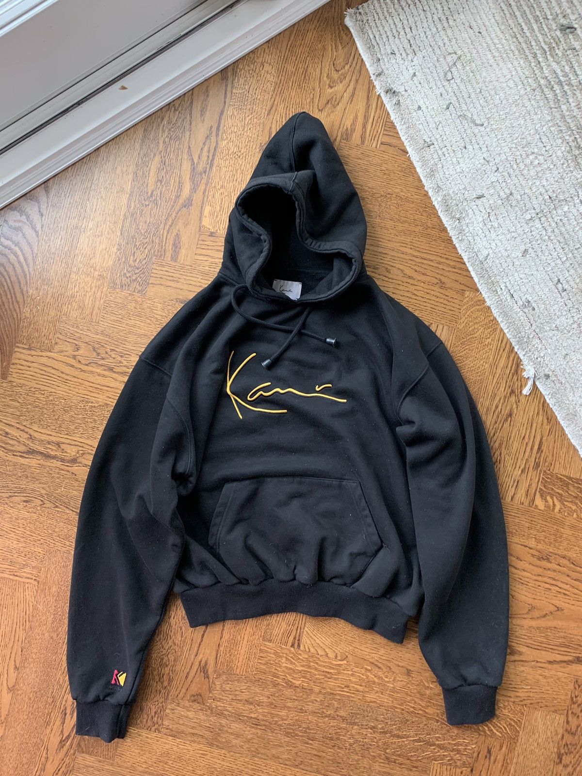 RARE buy 90s Vintage Karl Kani Denim Pullover Hoodie