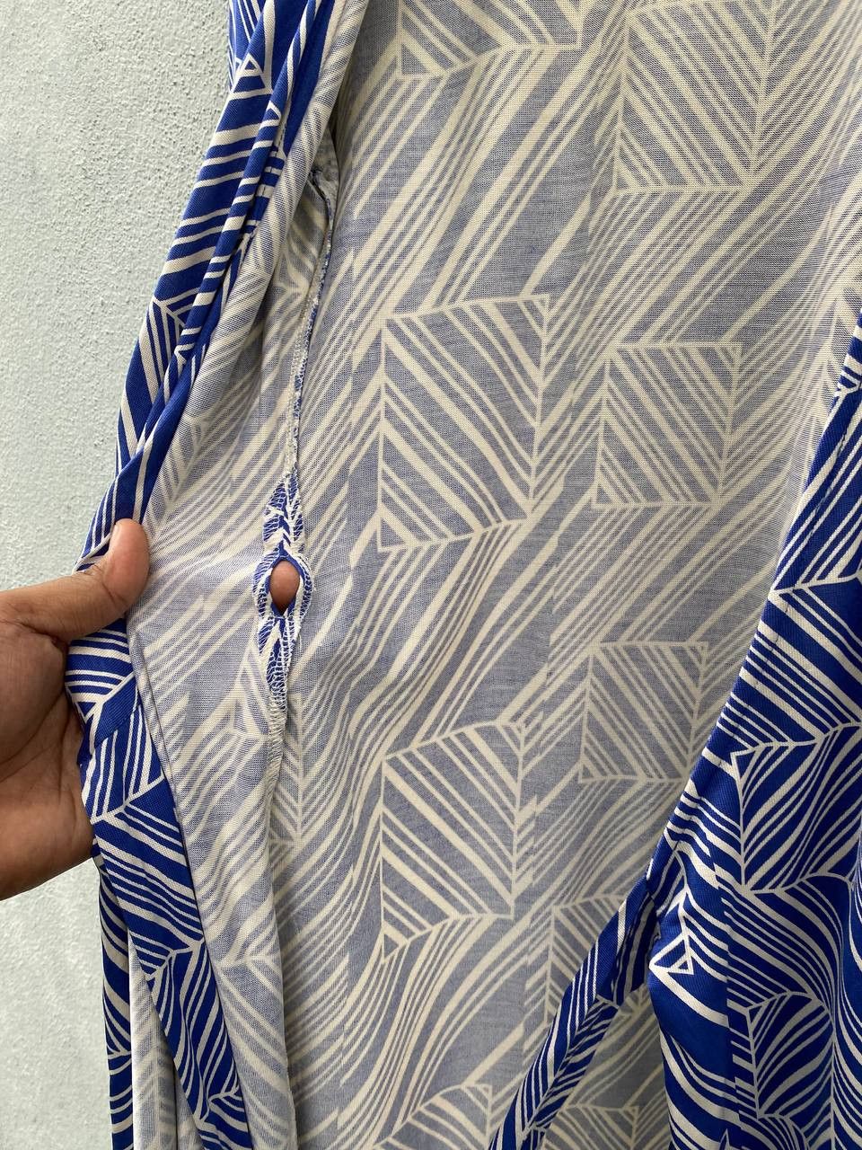 Designer × Diane von Furstenberg Diane Von Furstenberg Silk Dress Blue Size S / US 4 / IT 40 - 5 Thumbnail