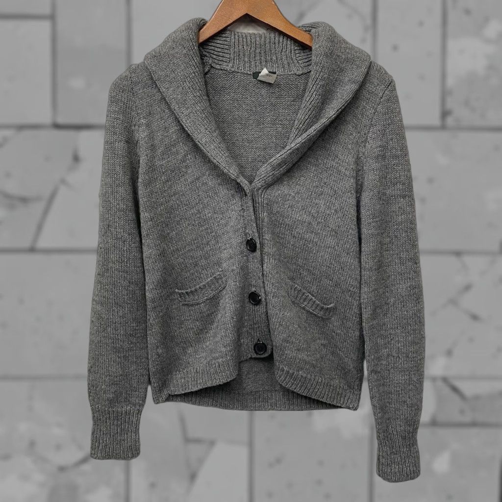 J.Crew VINTAGE J.Crew Cardigan Sweater Womens Size M Gray Acrylic Alpaca  Blend Button Up Fashion | Grailed, image size:1024x1024