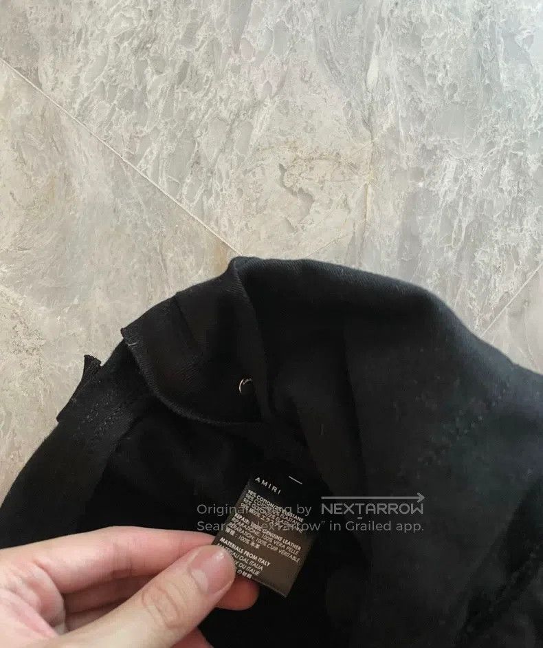 Amiri Amiri Size 32 Pure black zipper jeans Size US 32 / EU 48 - 4 Thumbnail