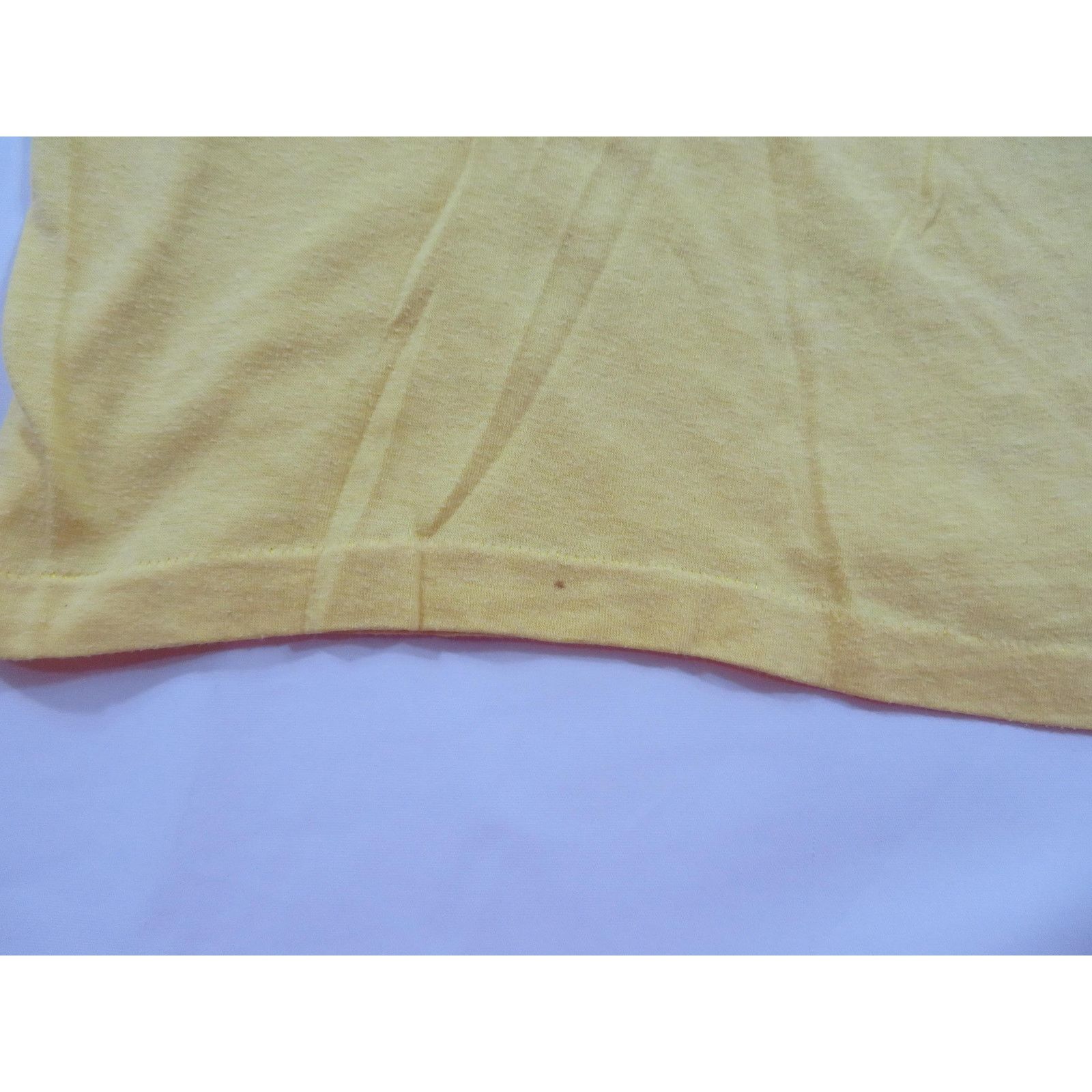 Other Wheels 1982 Rock Band Yellow T-shirt Sz L Sz M Size US M / EU 48-50 / 2 - 8 Thumbnail