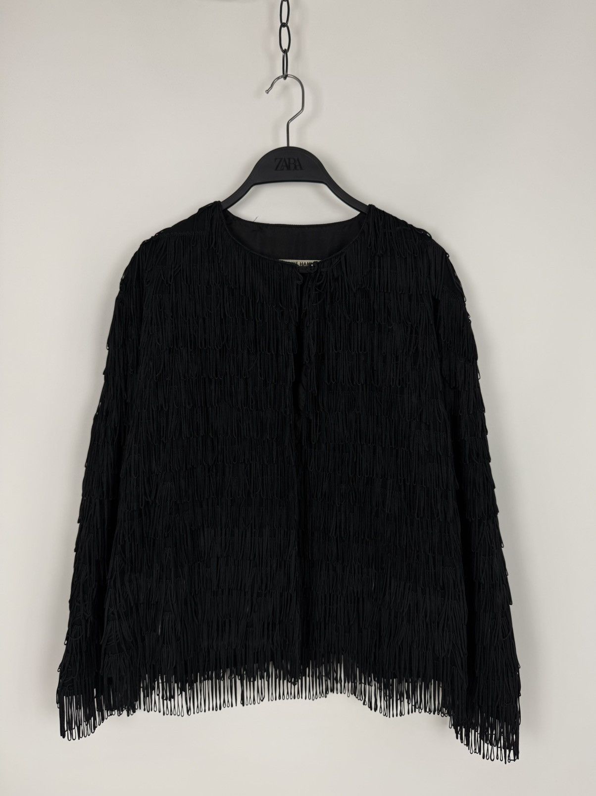 Katharine Hamnett London Vintage Katharine Hamnett London Loop Fringe Women’s Jacket Size M / US 6-8 / IT 42-44 - 4 Thumbnail