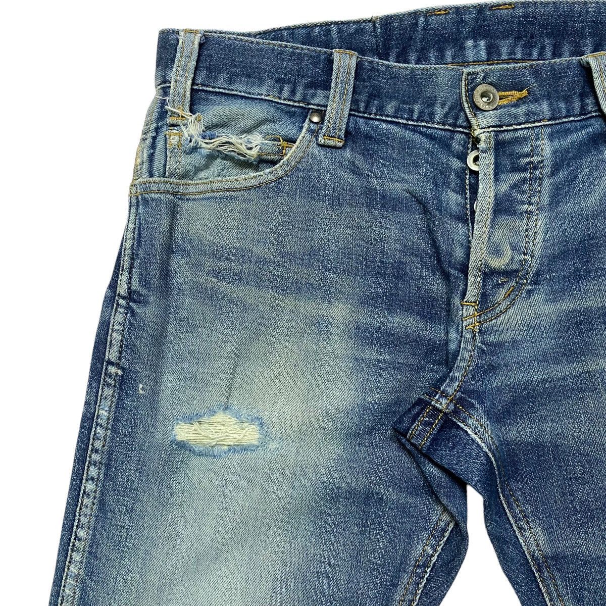 5351 POUR LES HOMMES 5351 Pour Les Hommes Grunge Denim Jeans Size US 30 / EU 46 - 4 Thumbnail
